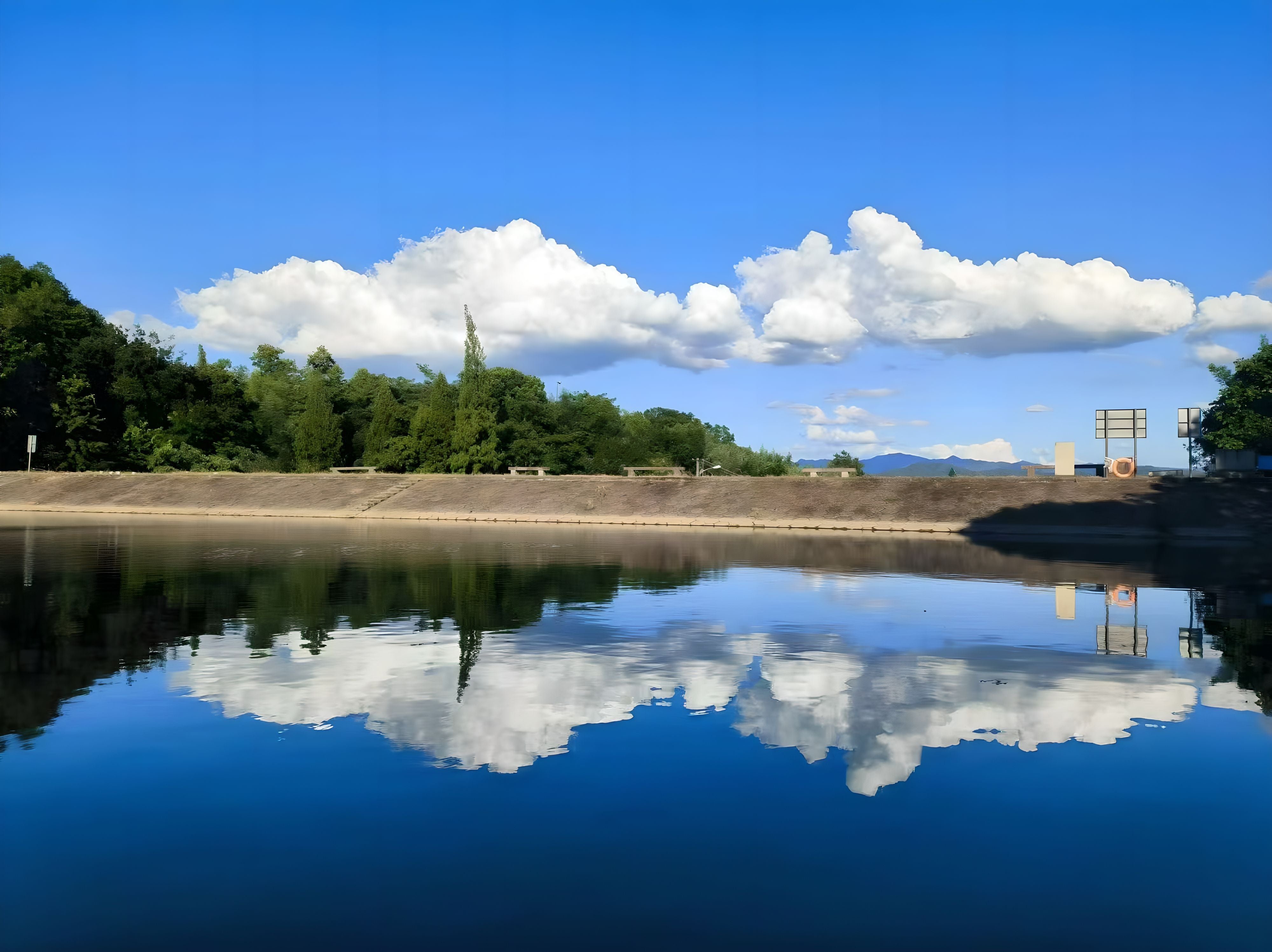 A lake nearby our town
