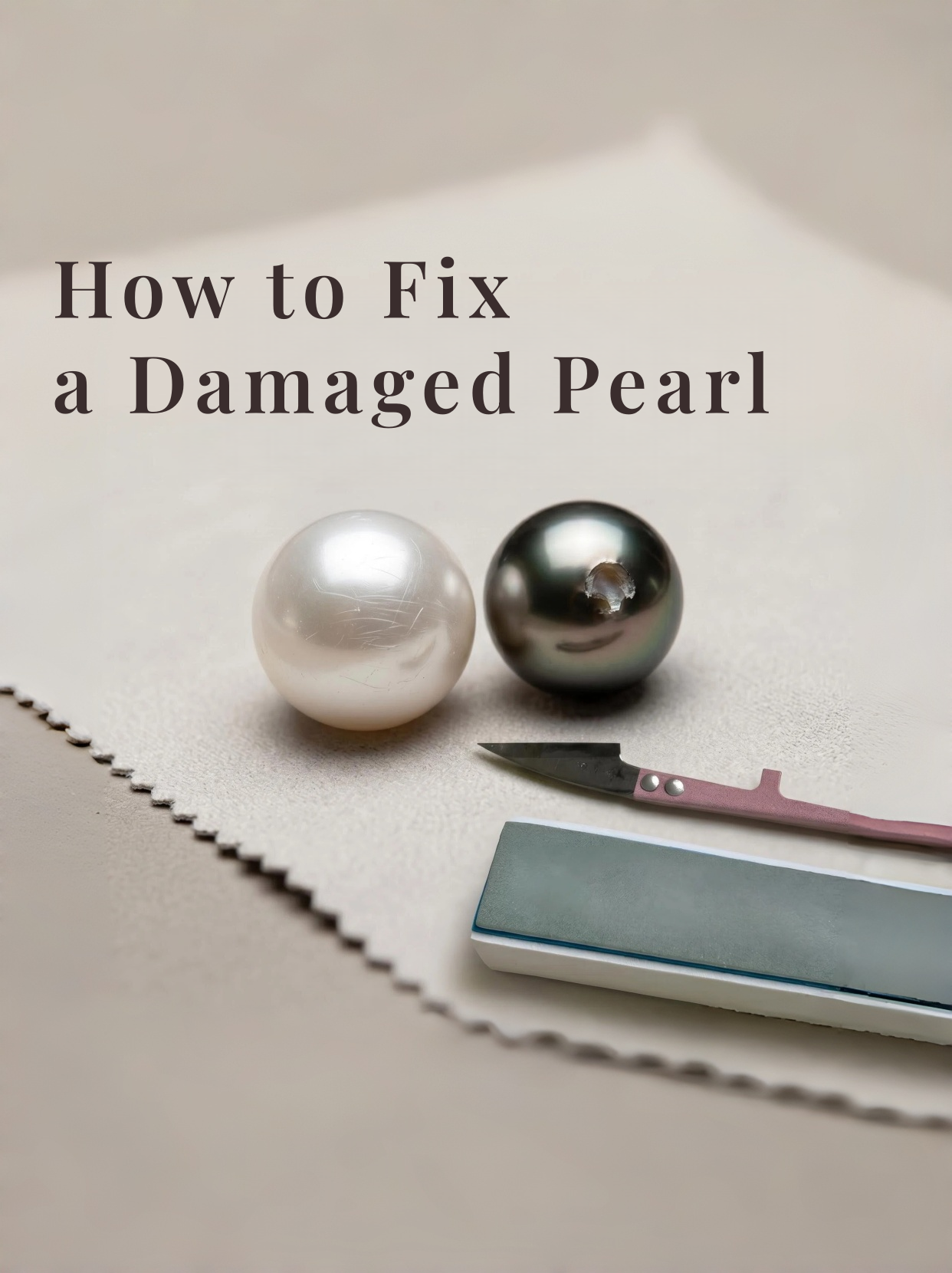 How to Fix a Damaged Pearl