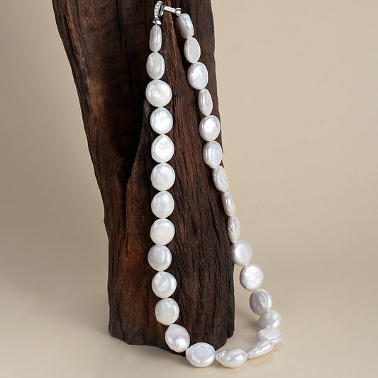 Alya's - Coin Pearl Necklace