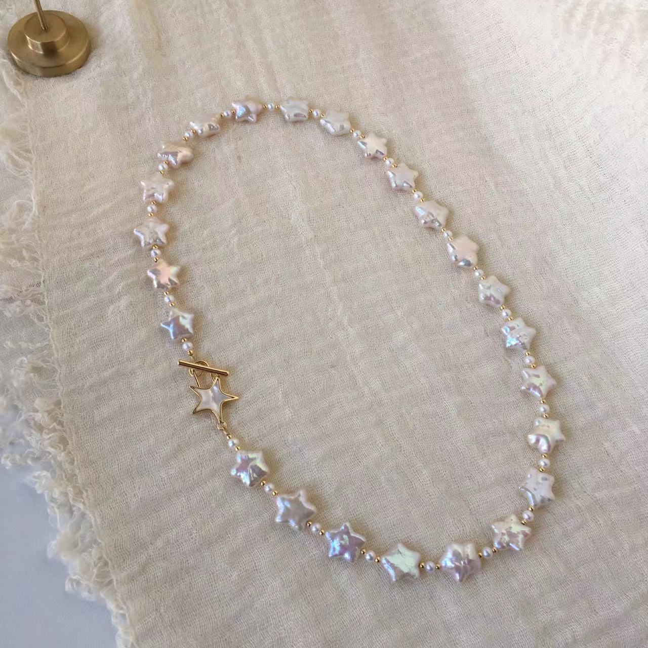 Alya's - Star Pearl Necklace 02