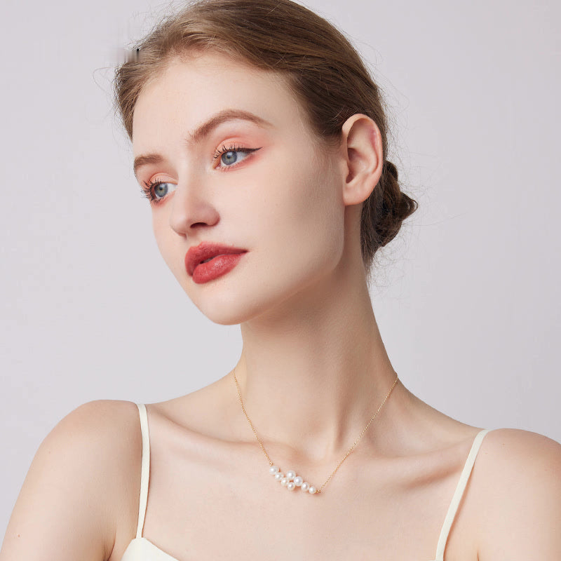 Alya's - Golden Crescent Necklace
