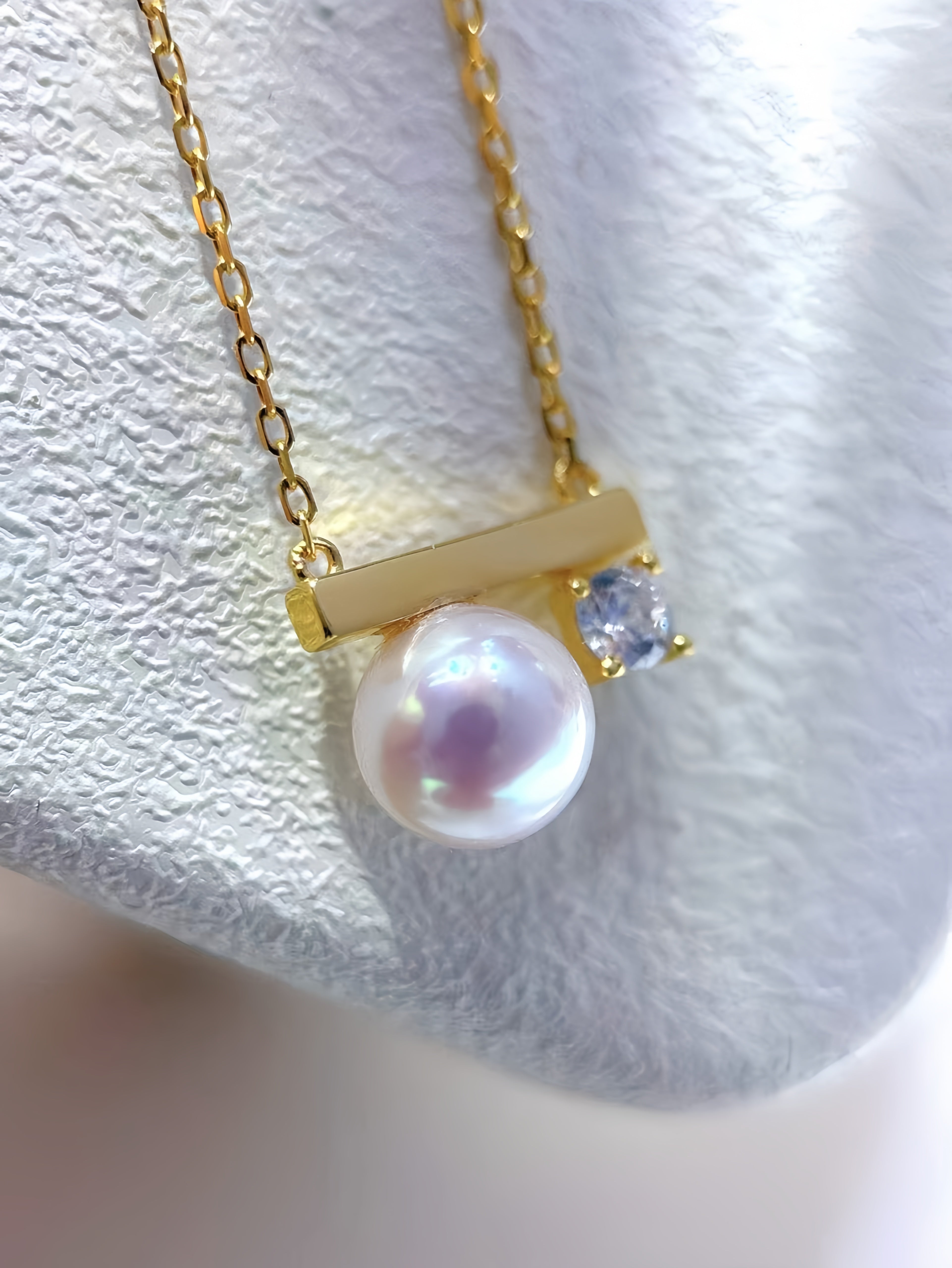7-8mm Akoya Pearl Pendant P.01