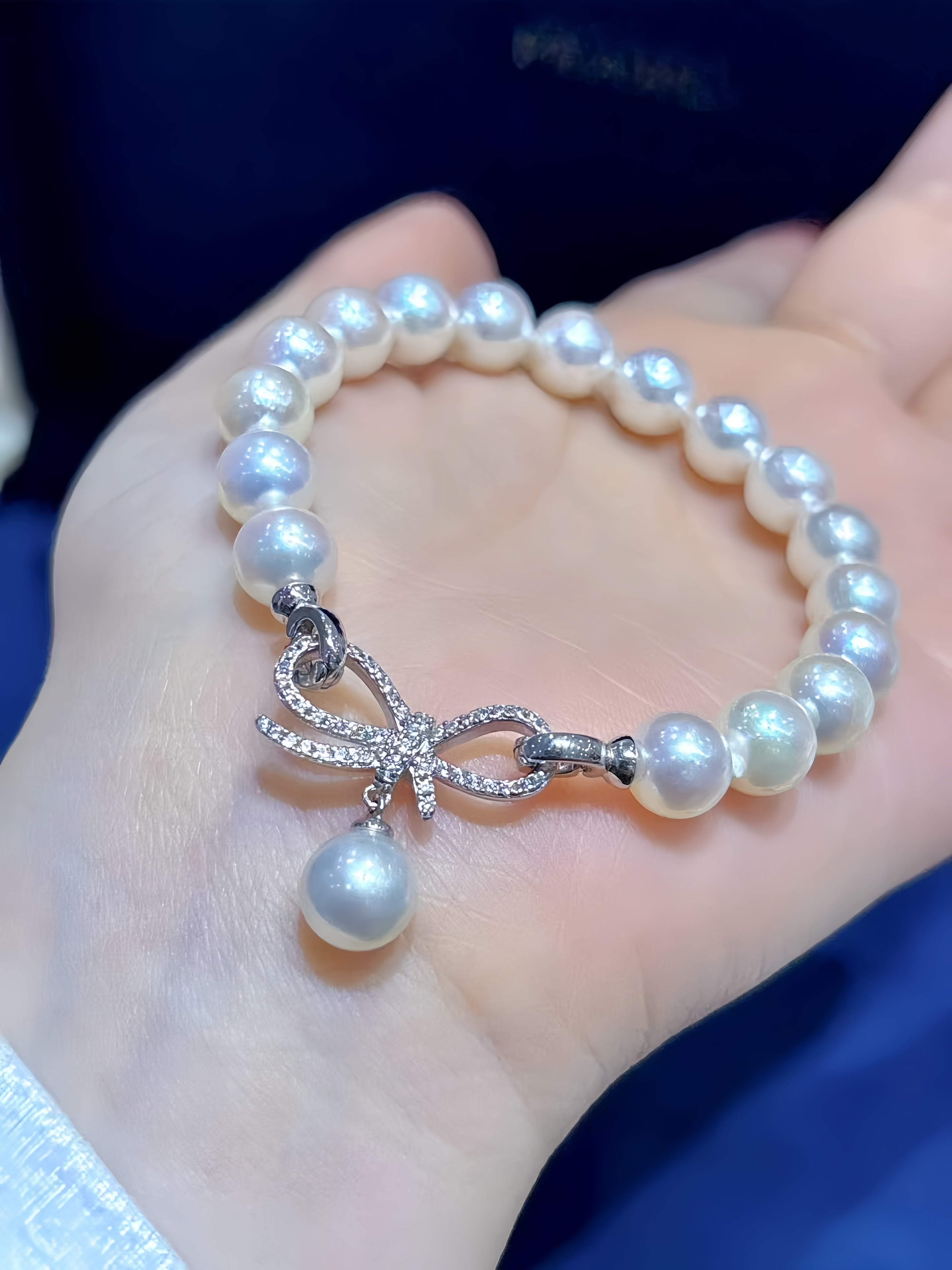 7-8mm Akoya Pearl Bracelet B.01