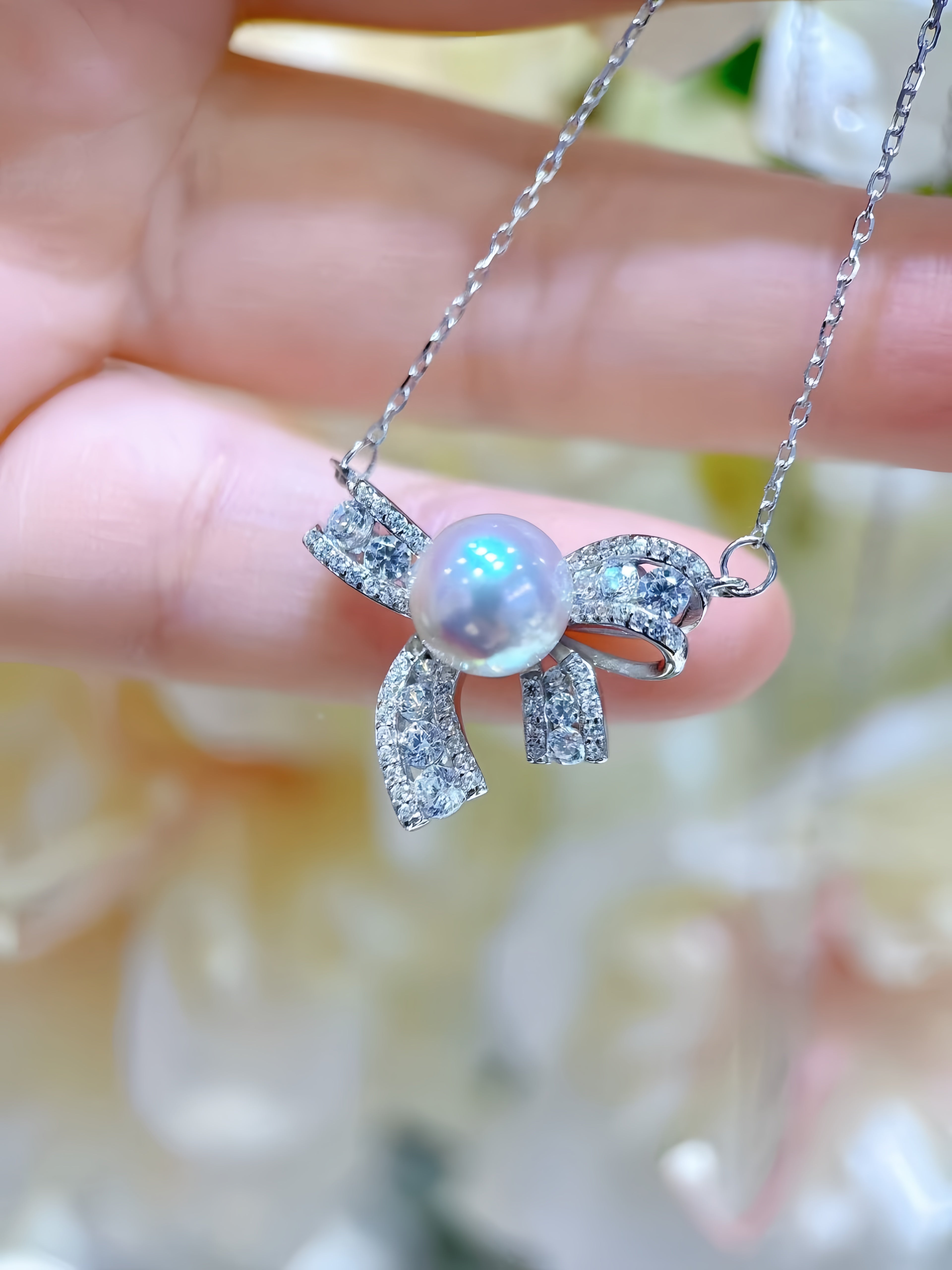8-9mm Akoya Pearl Pendant P.02