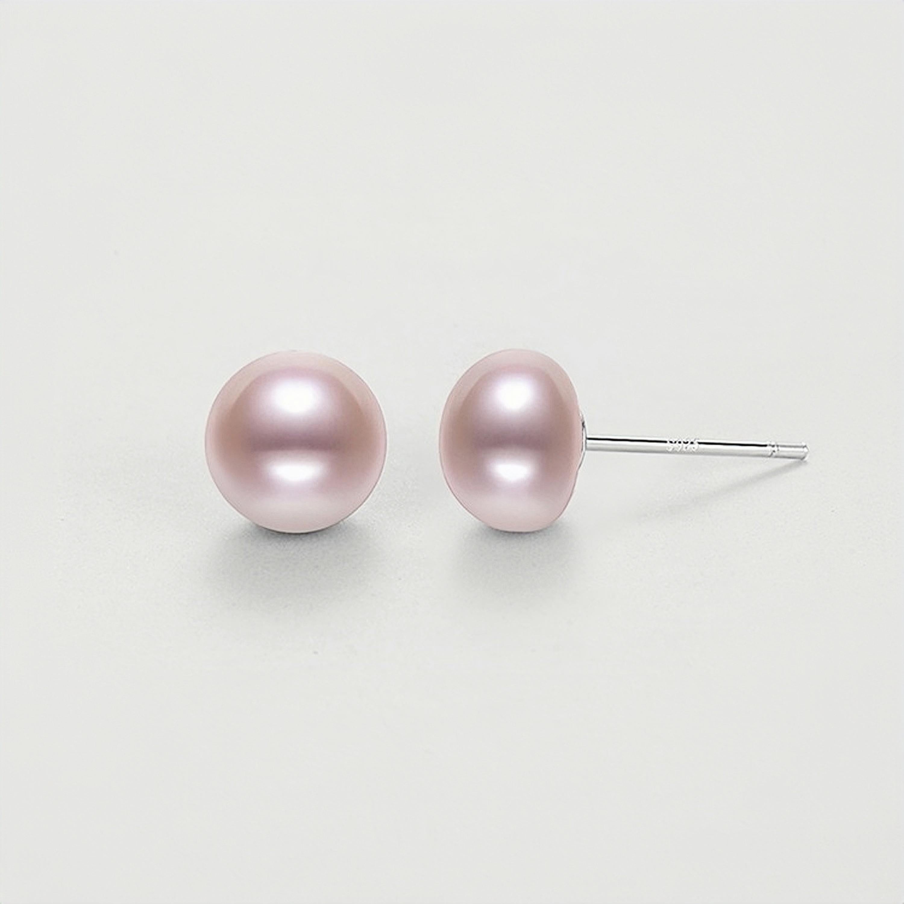 Alya's - Purple Earrings 10mm