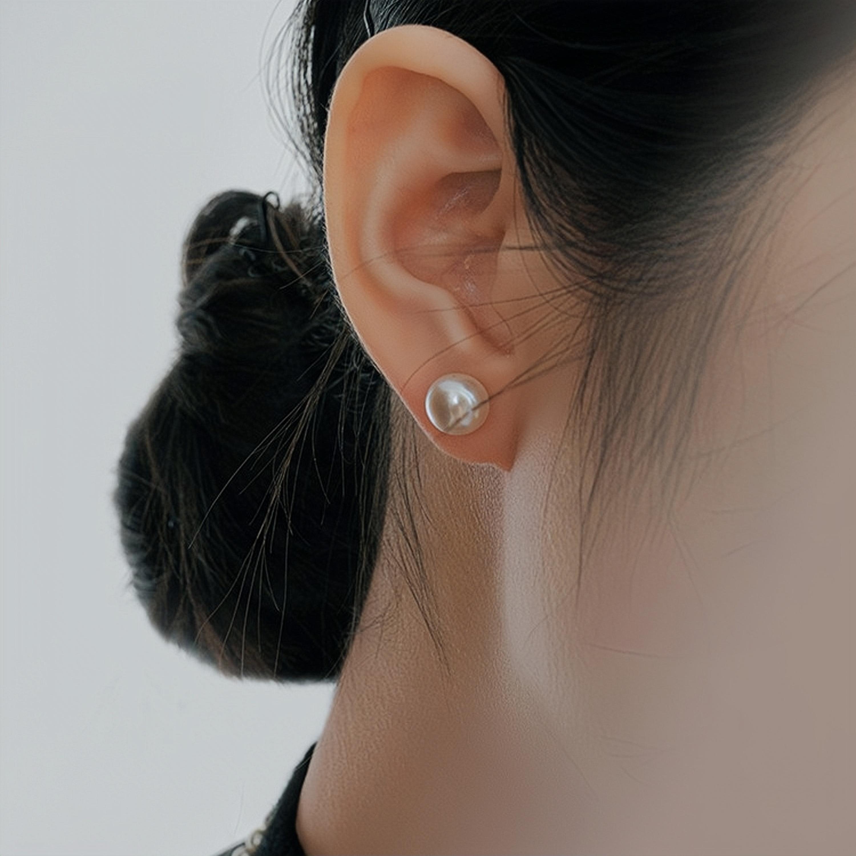 Alya's - Purple Earrings 10mm