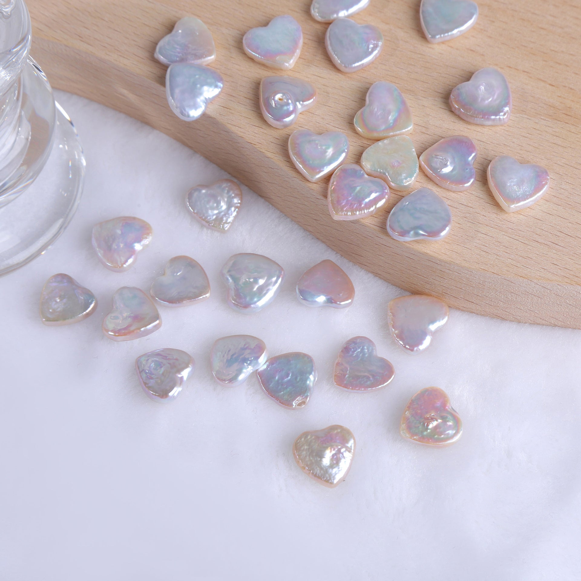 Opalescent Heart Pearls