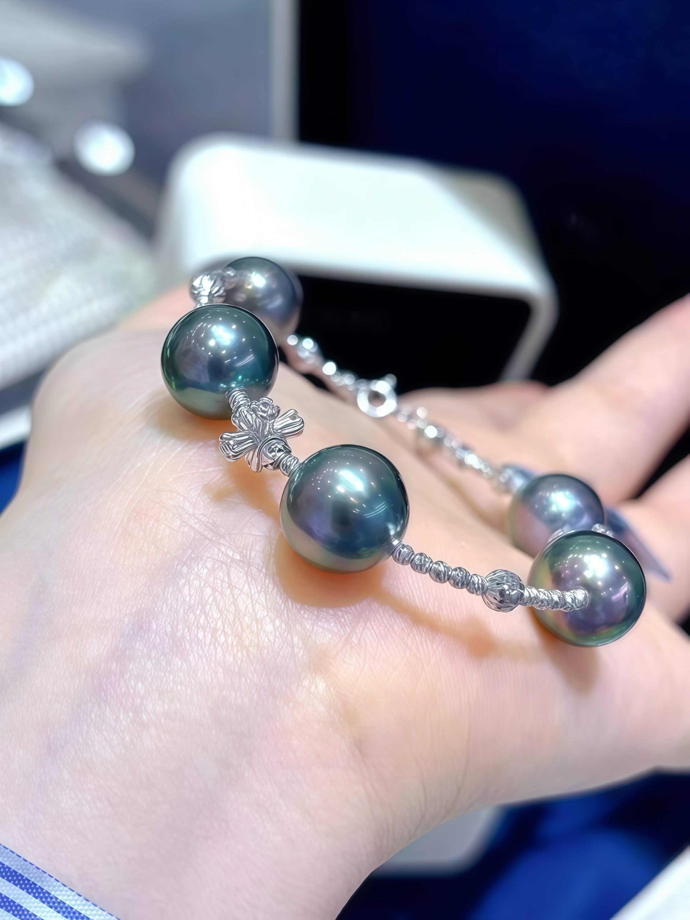 Tahitian Pearl Bracelet No.1