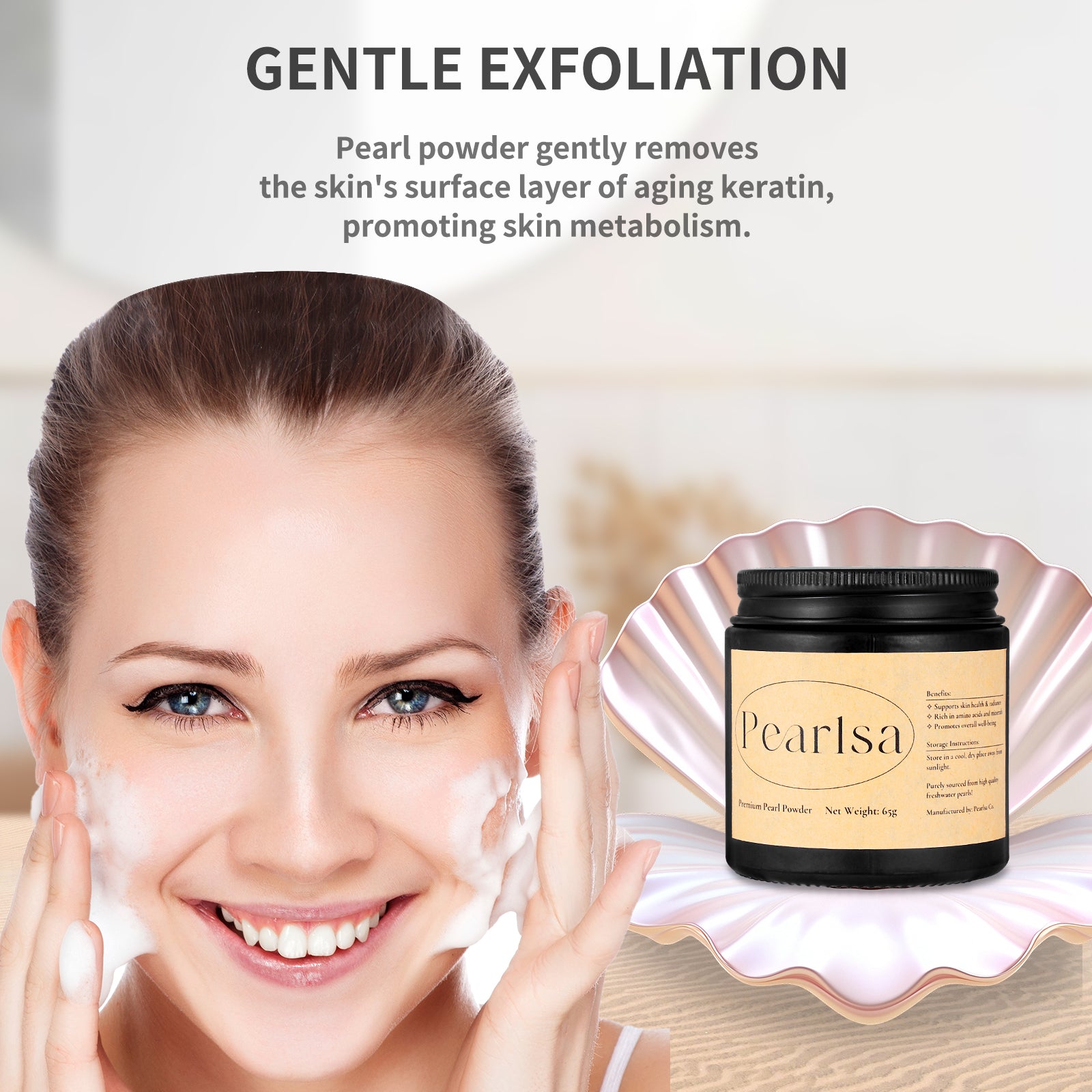 Pure Freshwater Pearl Powder