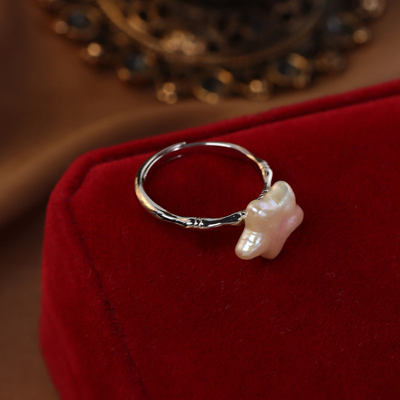 Alya's - Star Pearl Ring