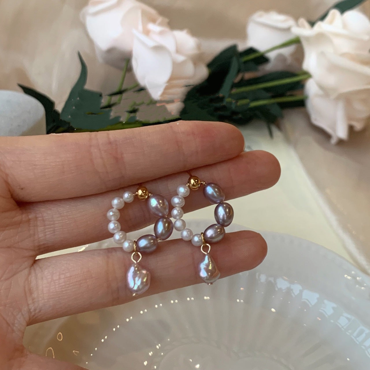 Alya's - Violet Dawn Earrings