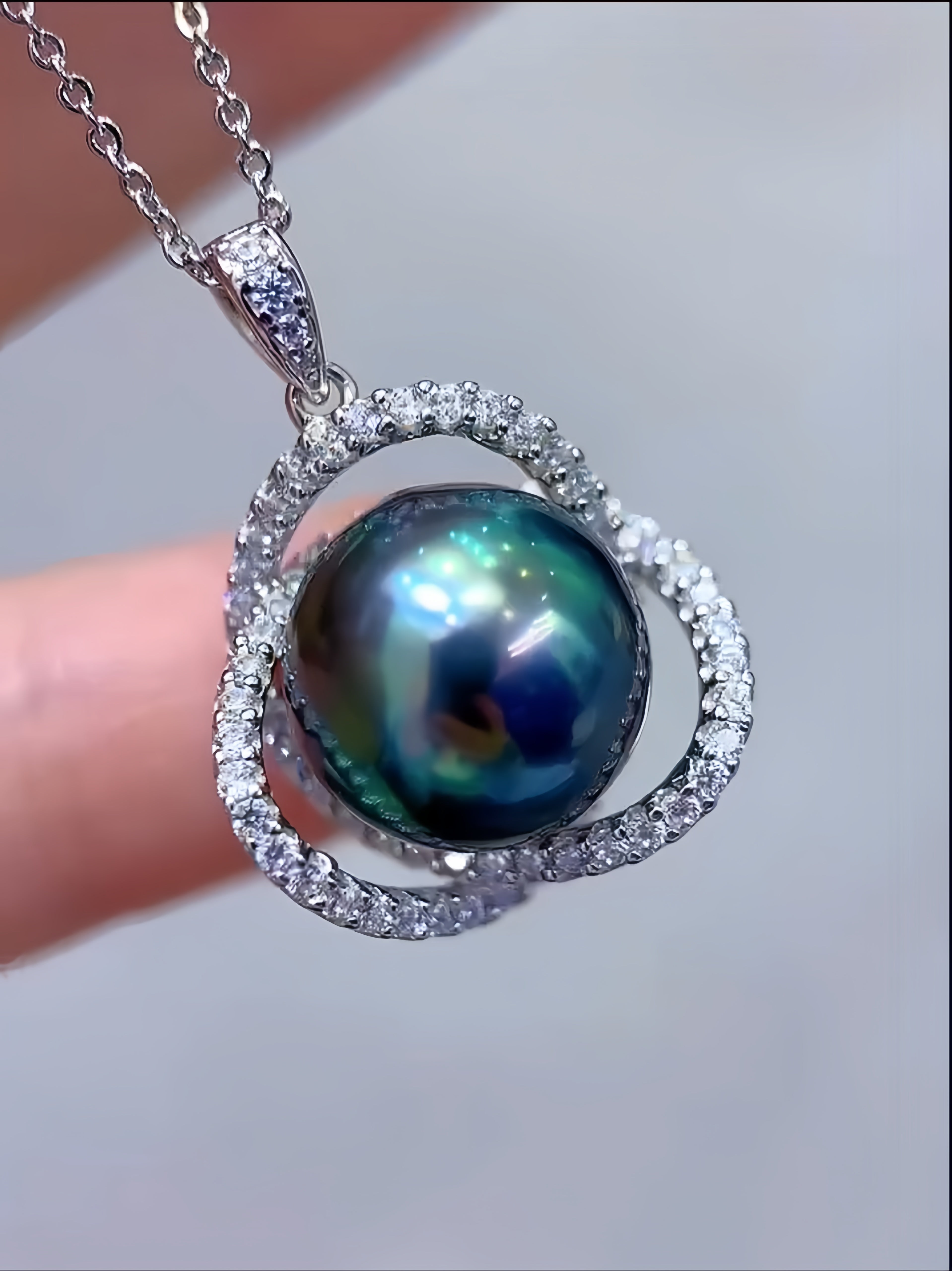 11-12mm Tahitian Pearl Pendant P.06