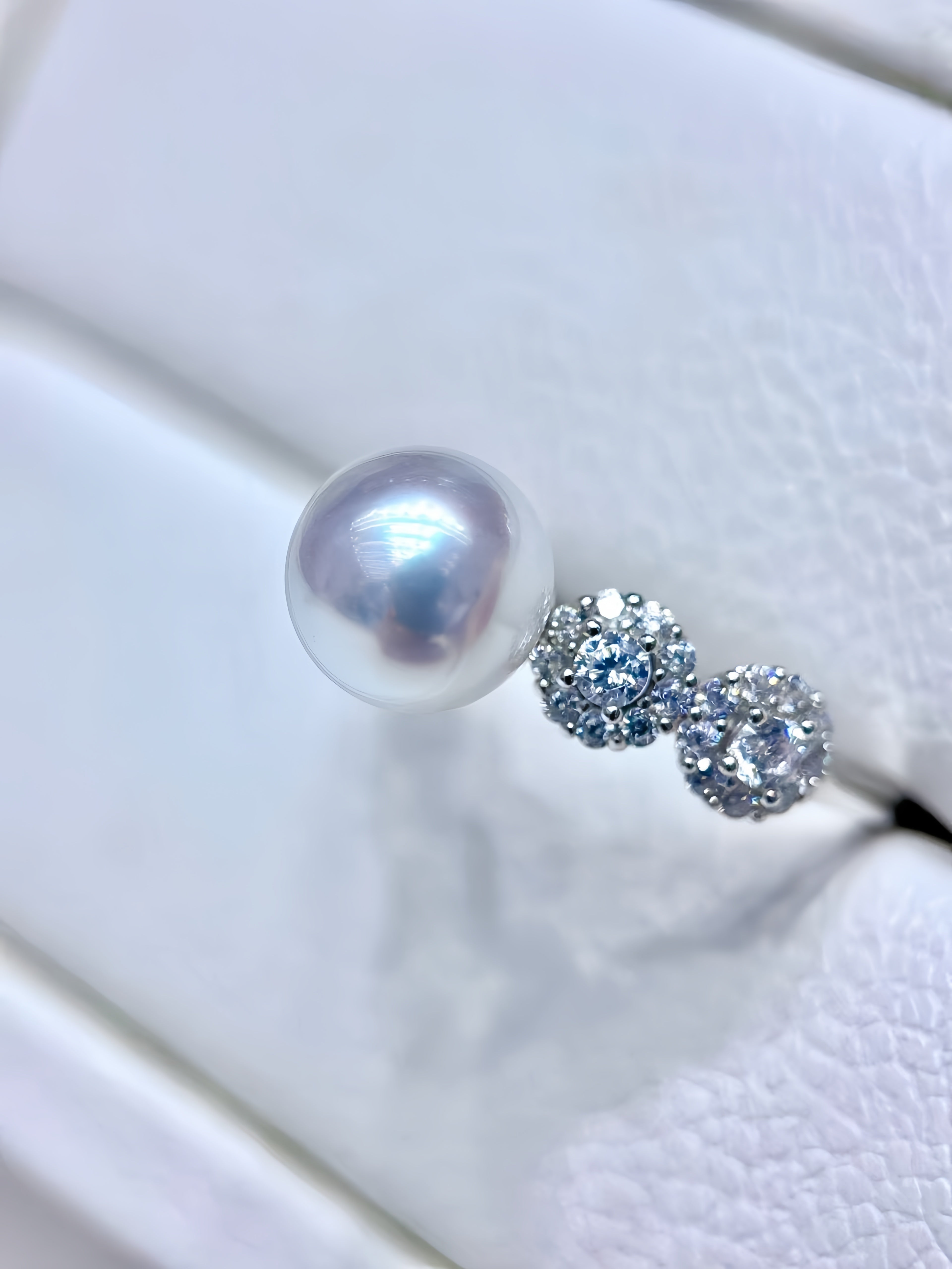 8-9mm Australian White Pearl Ring R.01