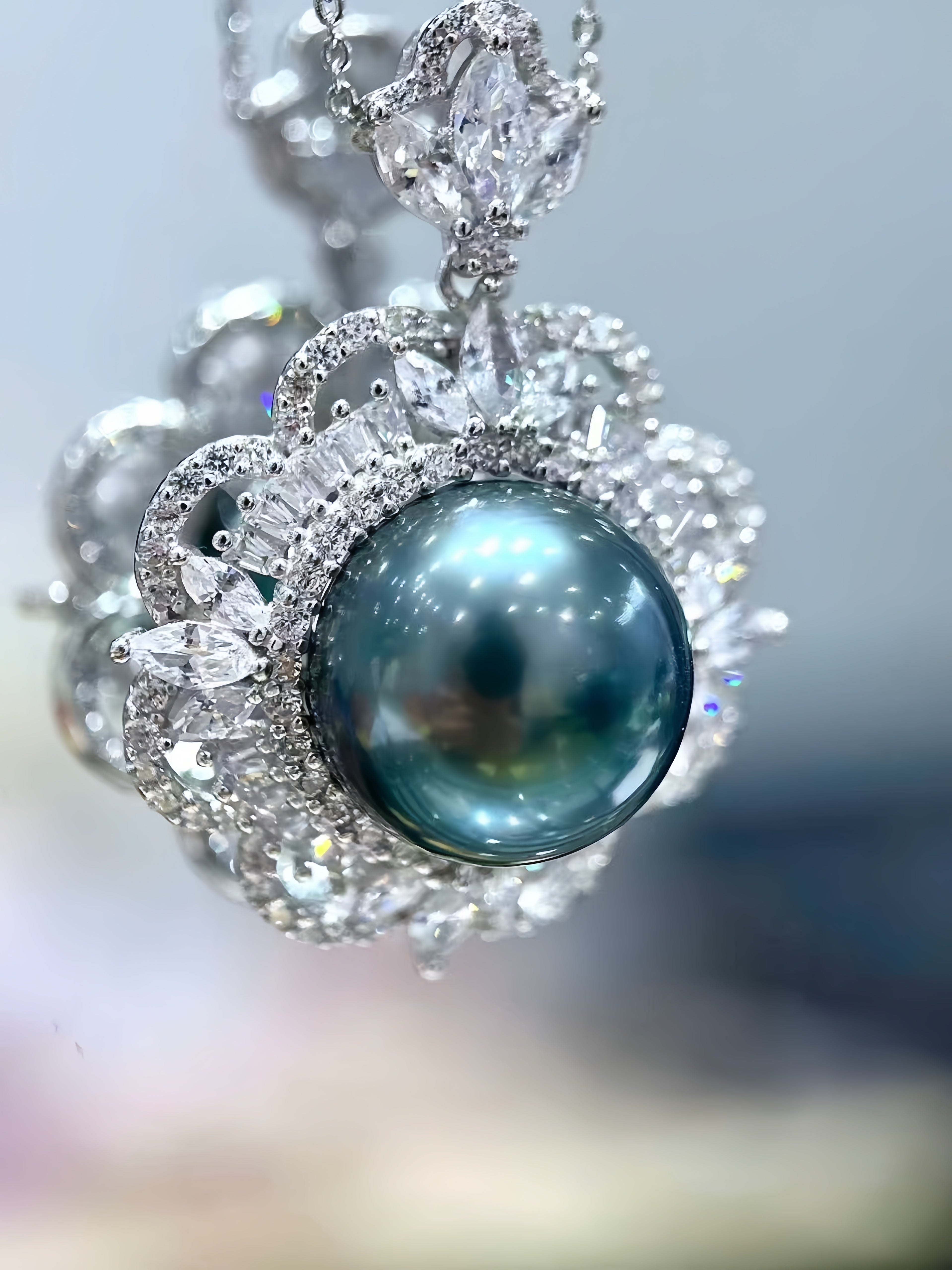 14-15mm Tahitian Pearl Pendant P.03