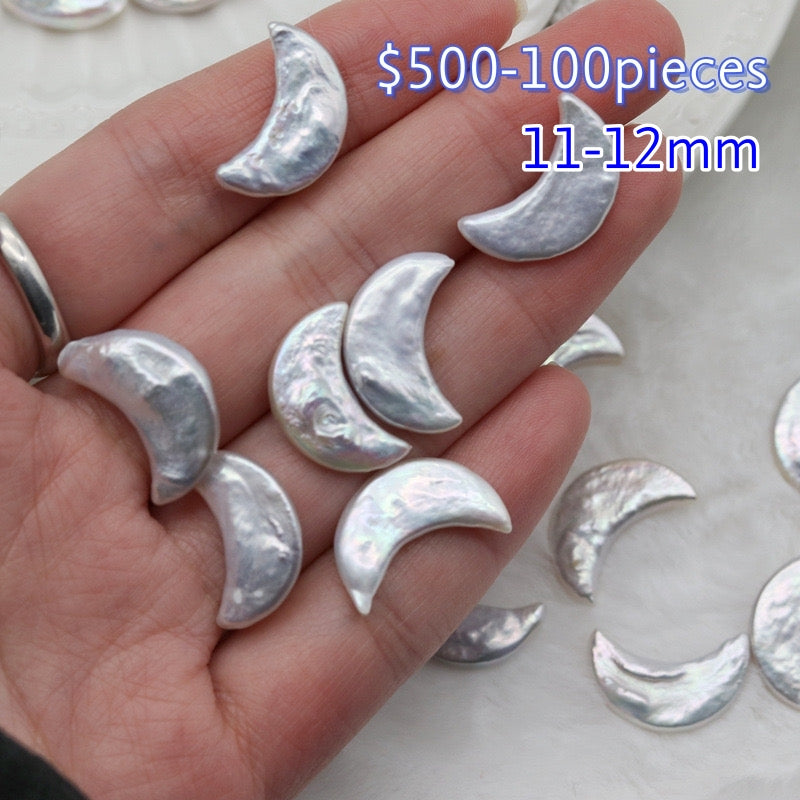 Moon-Shaped Pearls 100 Pieces