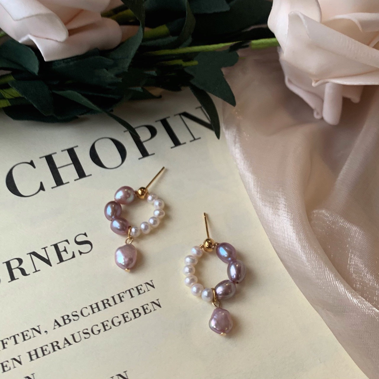 Alya's - Violet Dawn Earrings