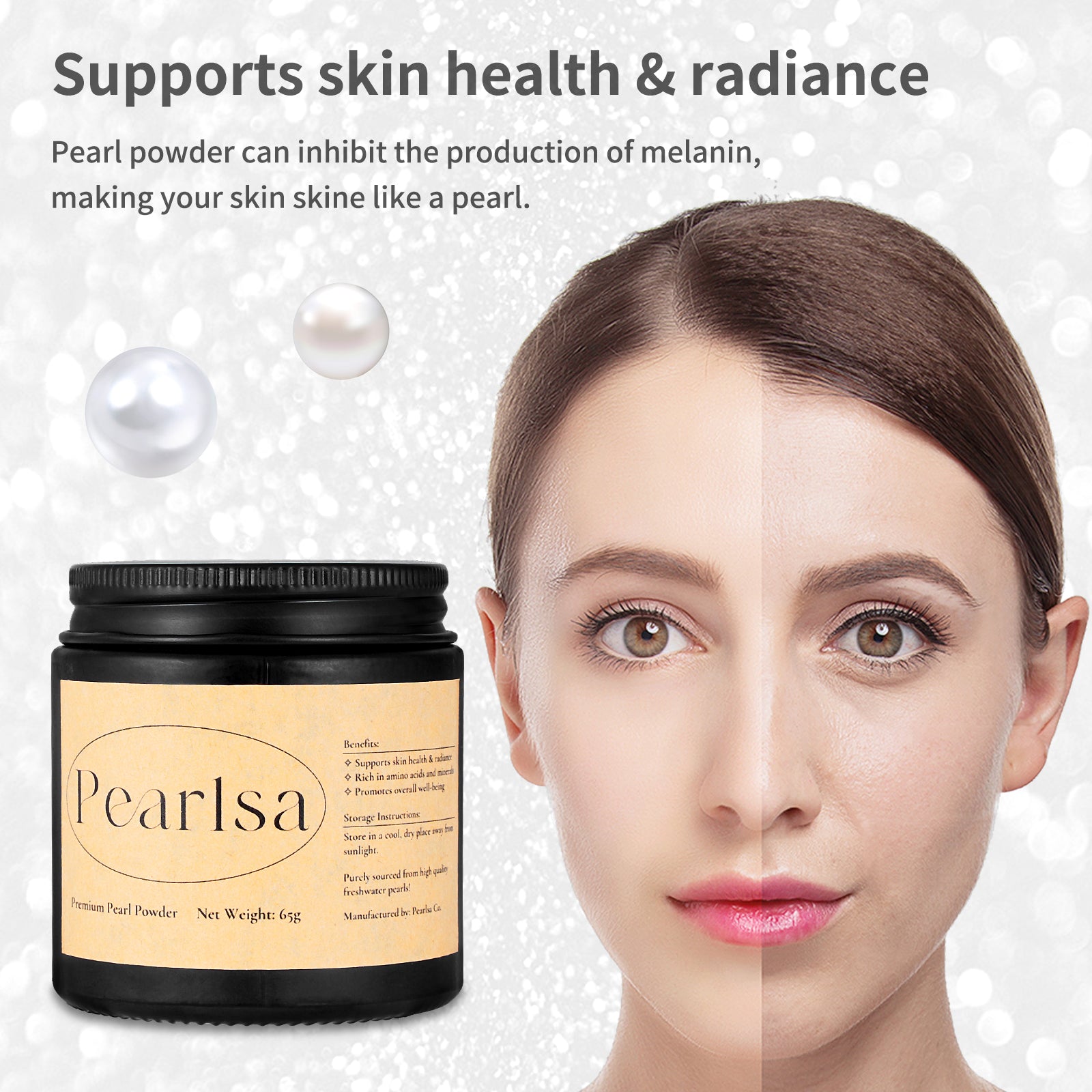 Pure Freshwater Pearl Powder