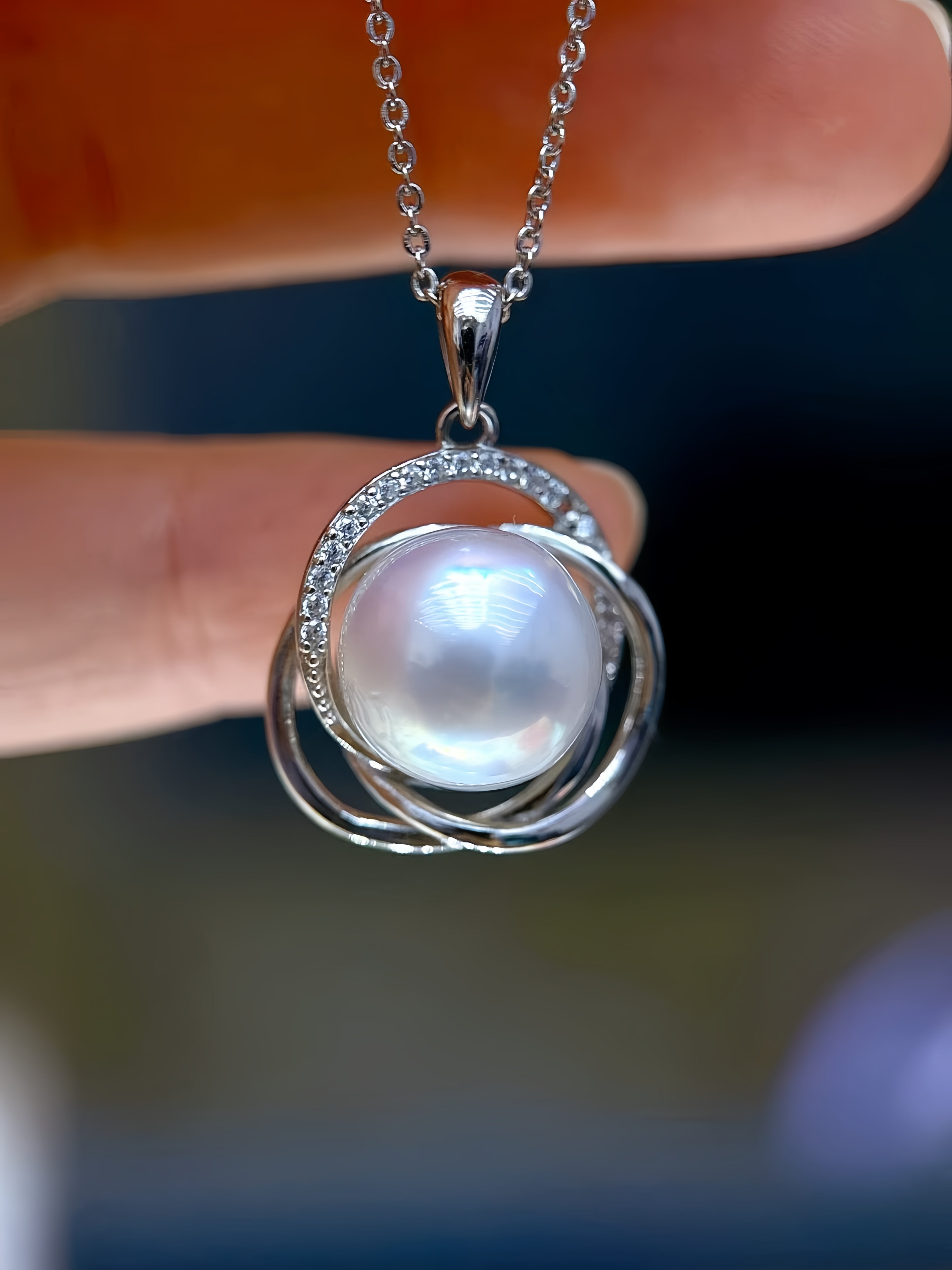 10-11mm Australian White Pearl Pendant P.02
