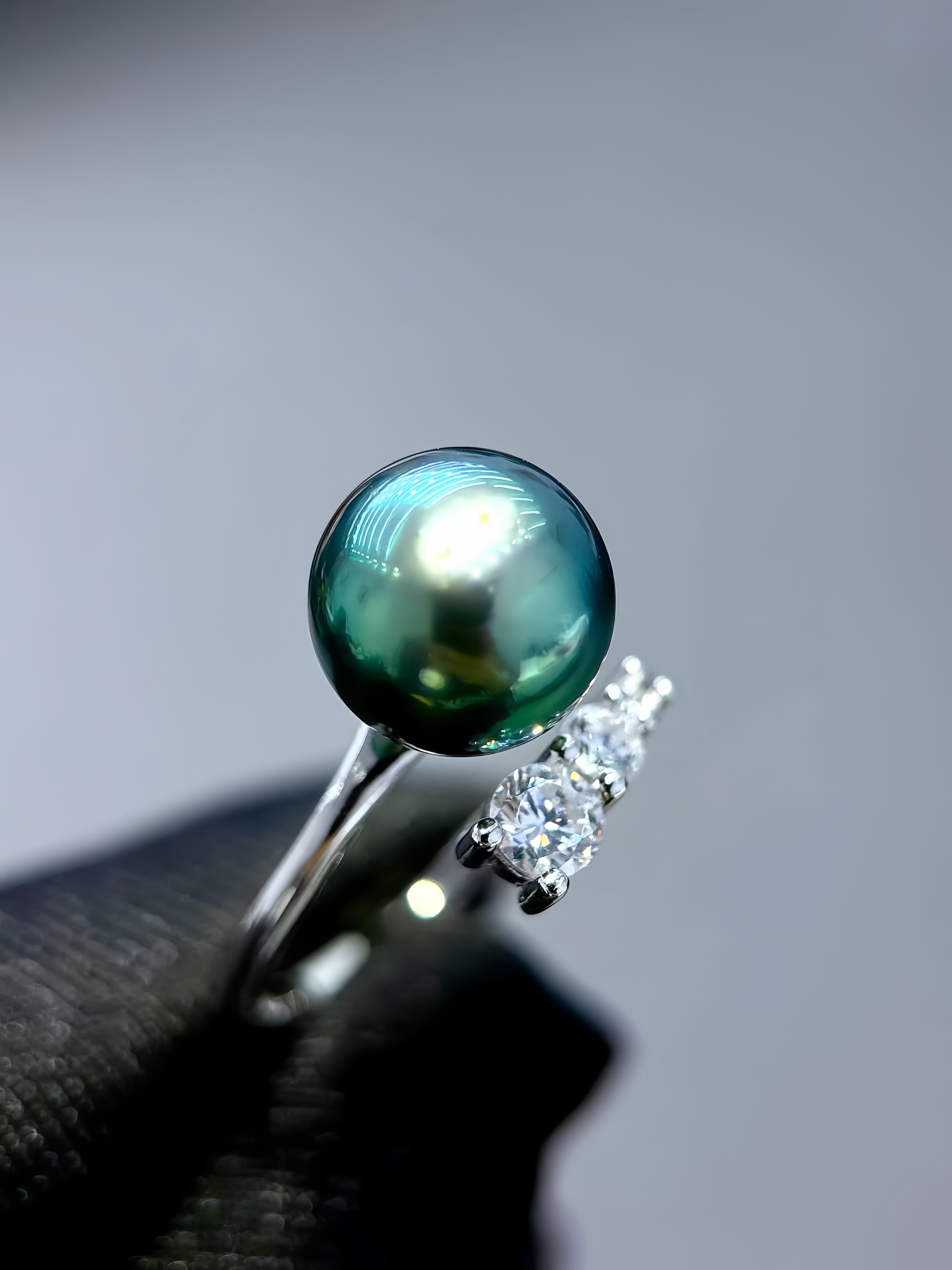 10-11mm Tahitian Pearl Ring R.02