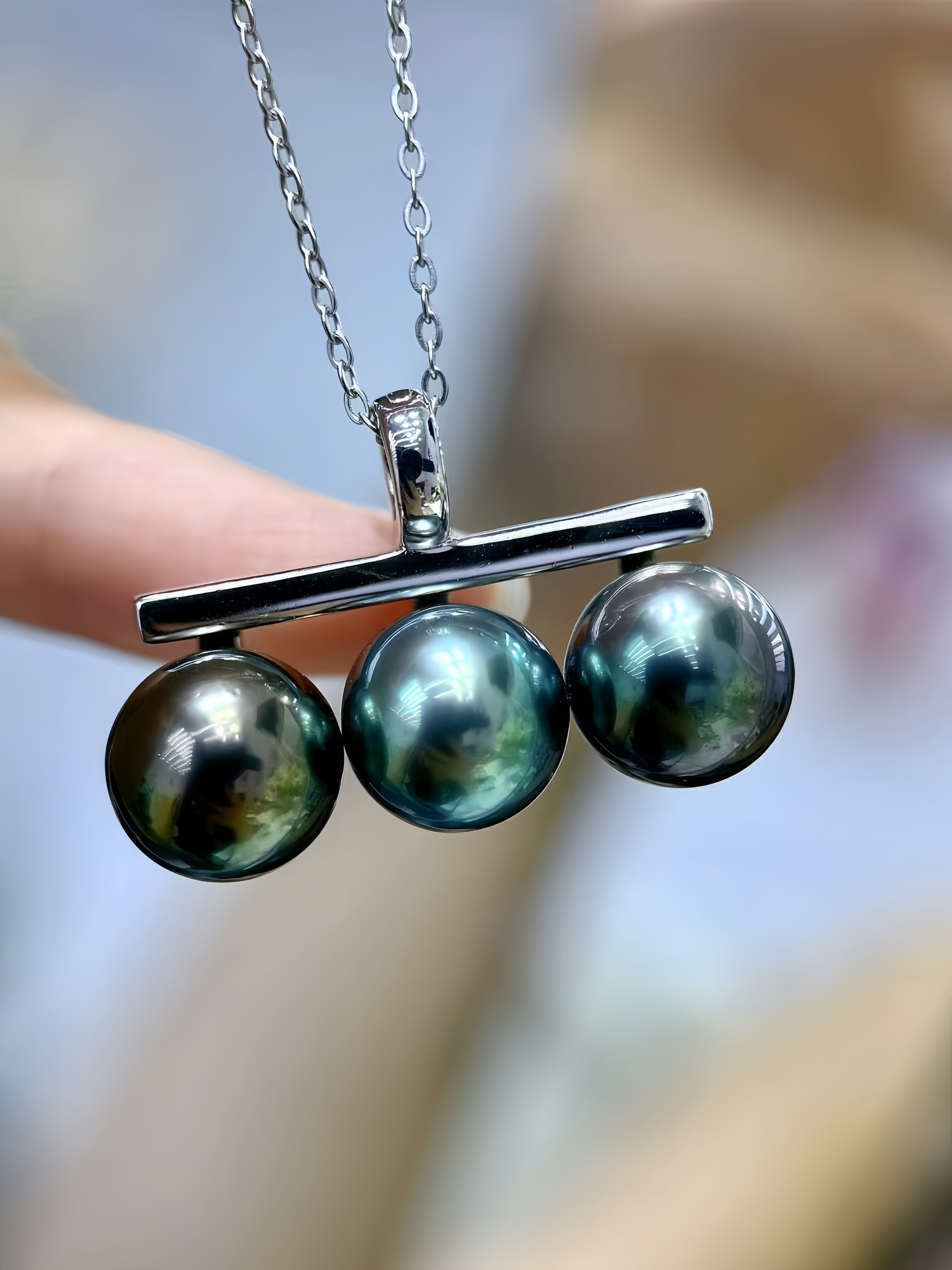 10-11mm Tahitian Pearl Pendant P.03
