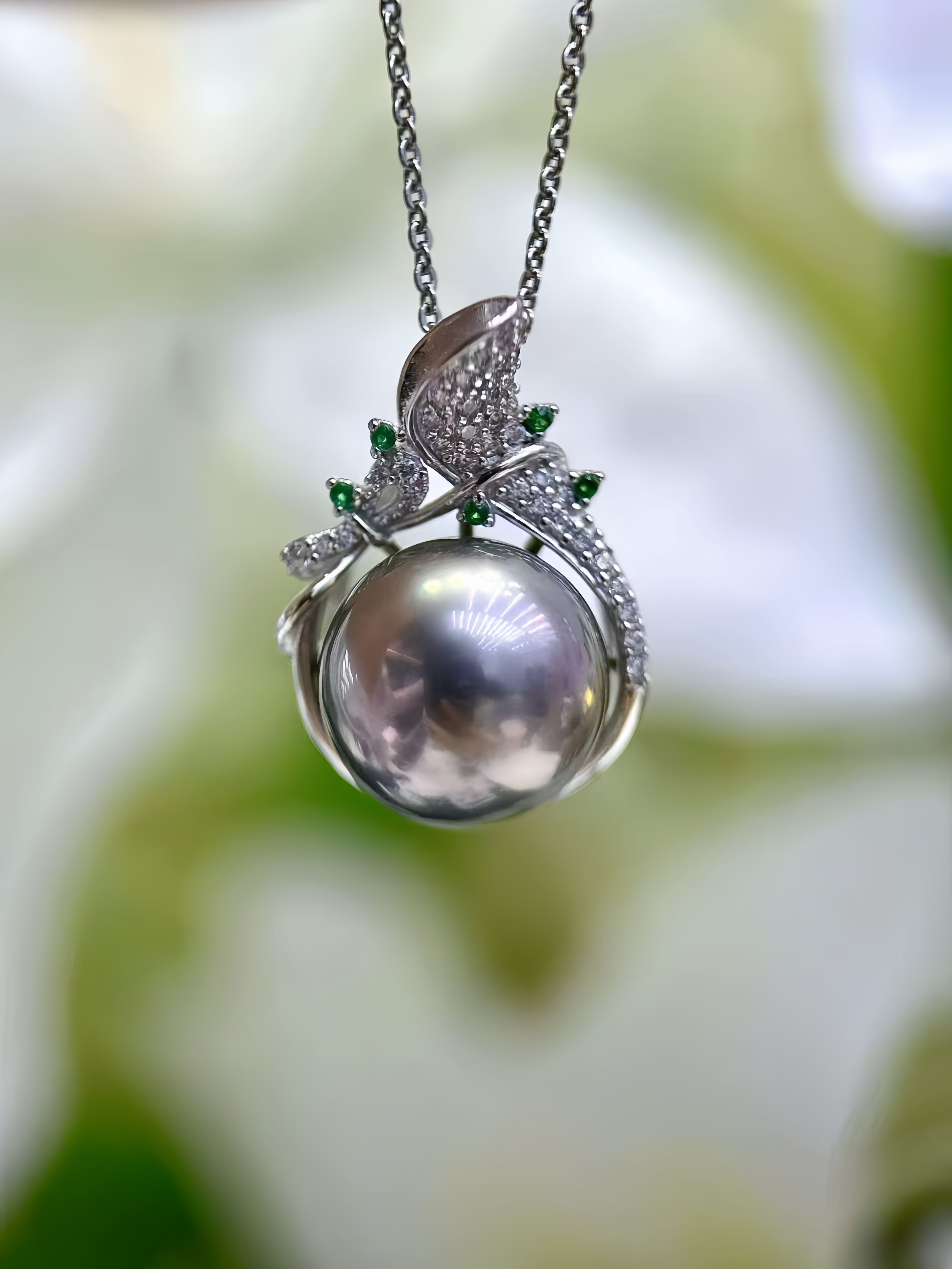 11-12mm Tahitian Pearl Pendant P.02