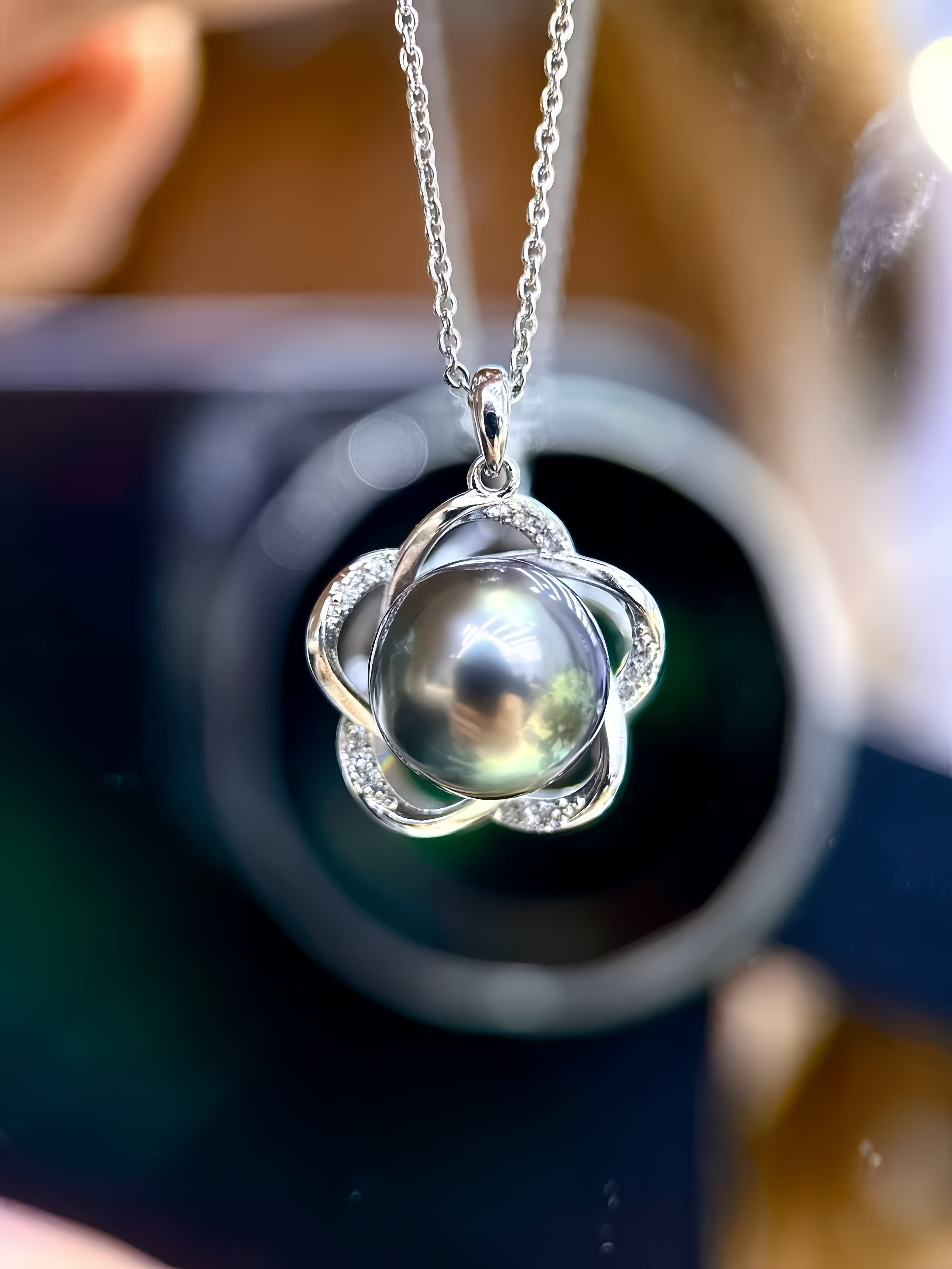 11-12mm Tahitian Pearl Pendant P.01