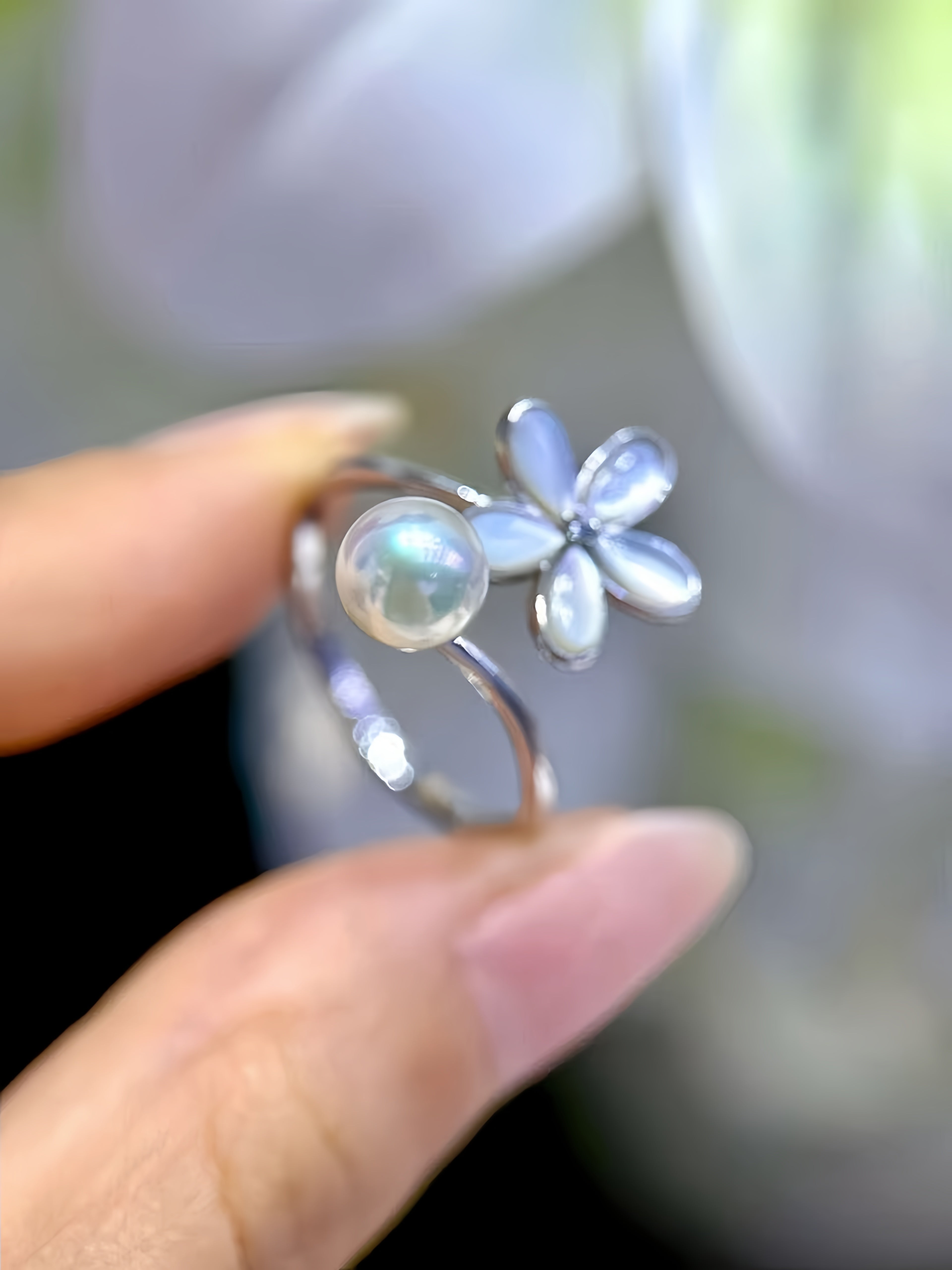 6-7mm Akoya Pearl Ring R.01