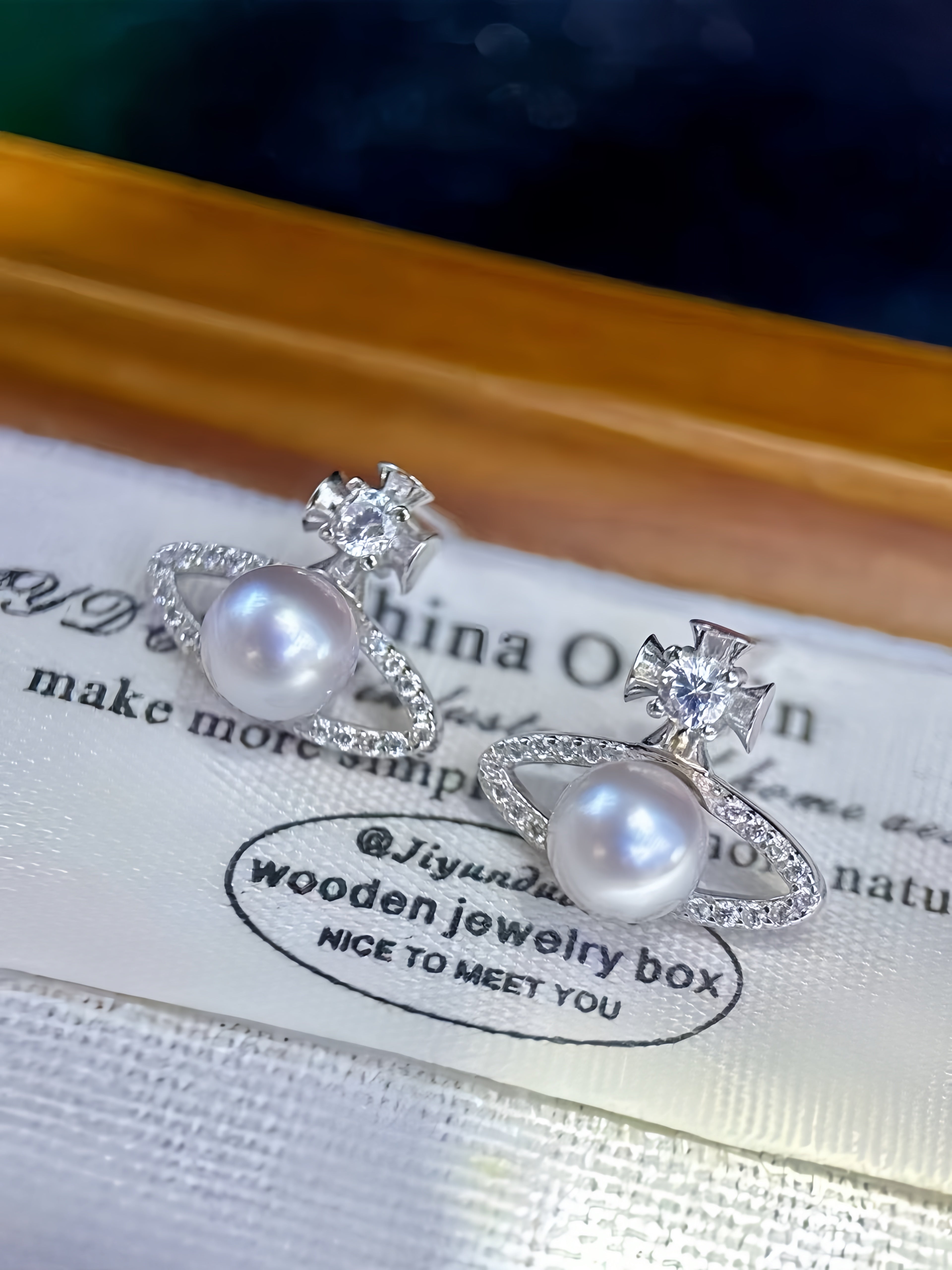 6-7mm Madama Pearl Earrings E.01