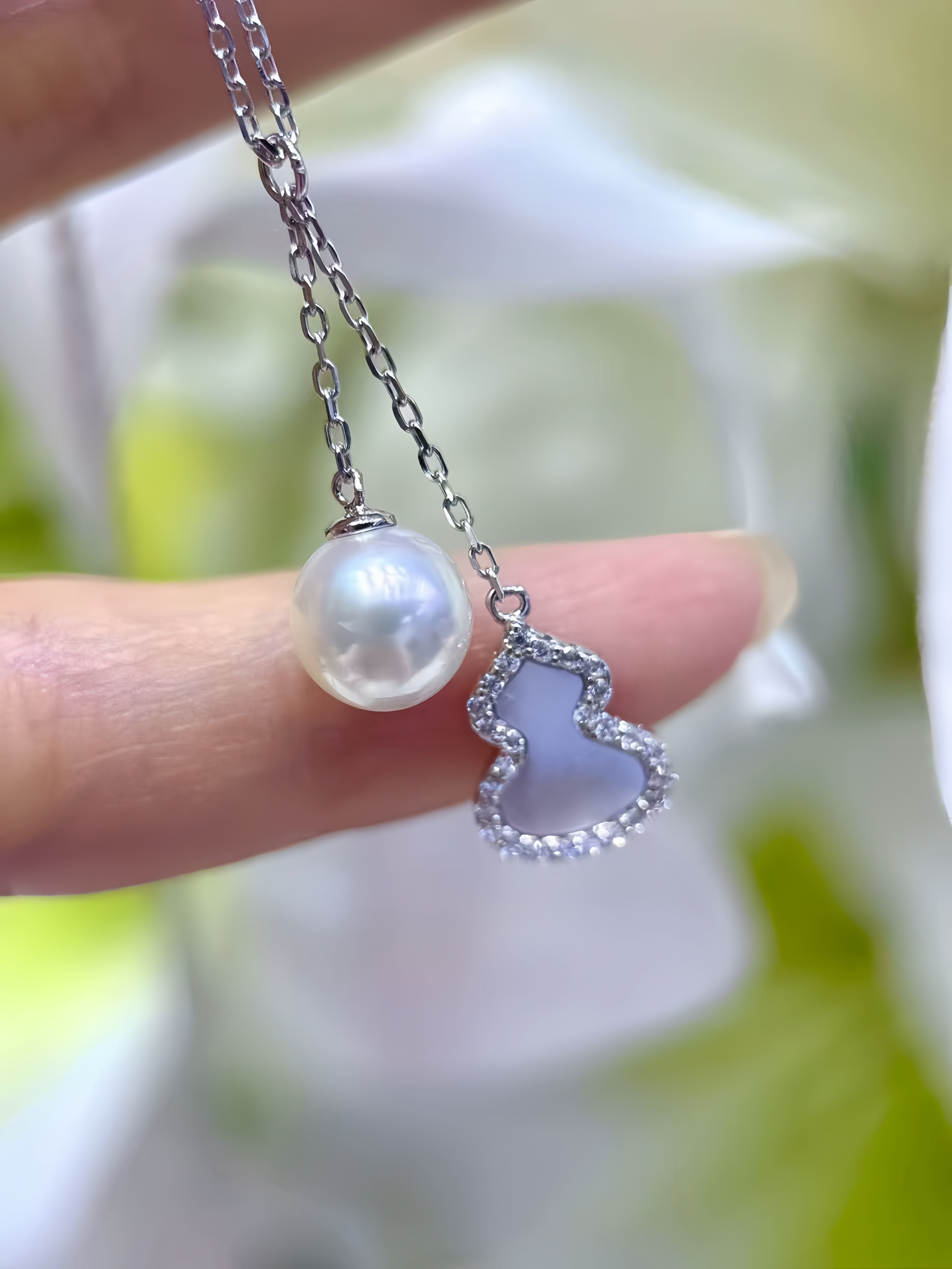 7-8mm Akoya Pearl Pendant P.02