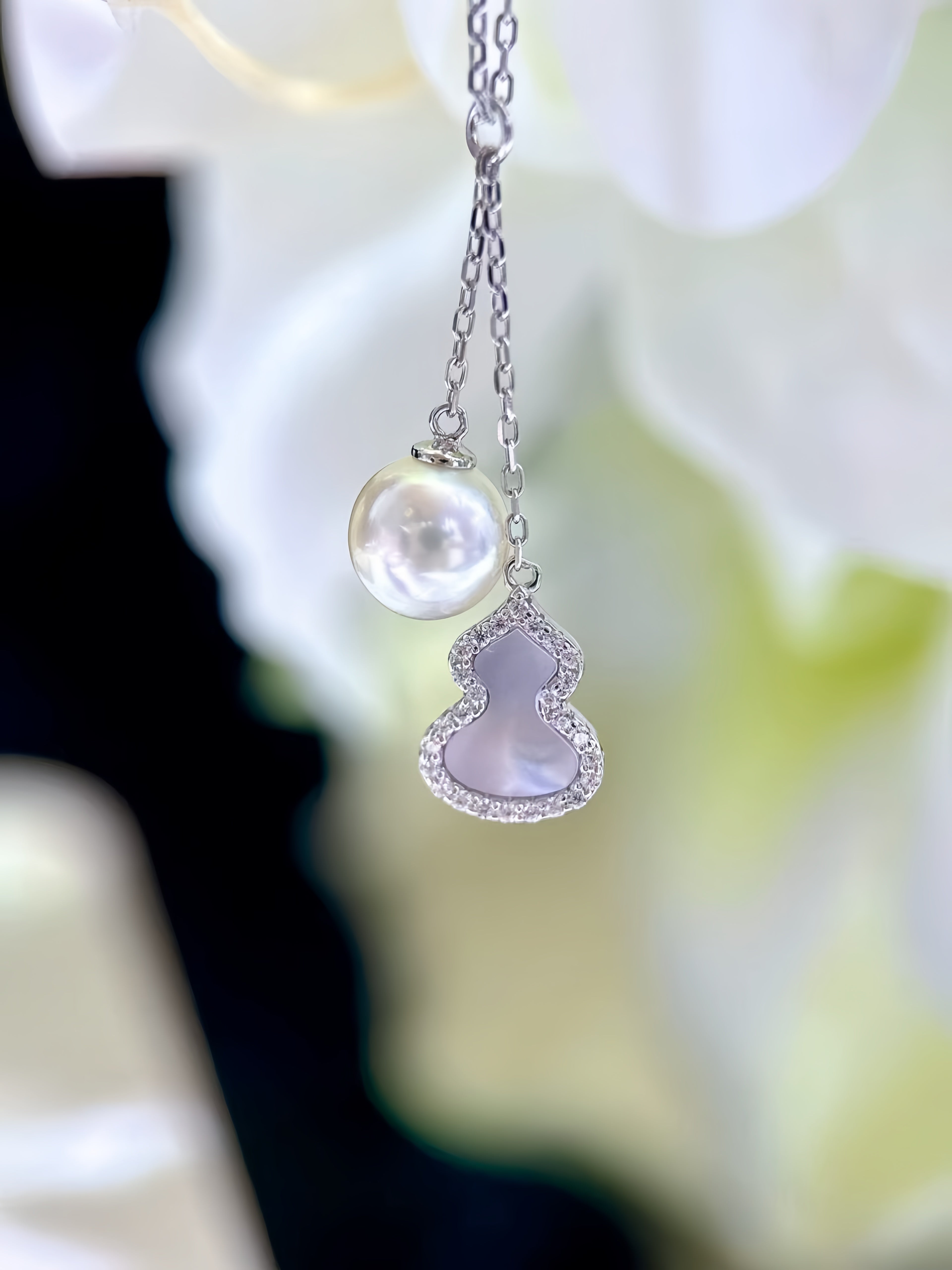7-8mm Akoya Pearl Pendant P.02