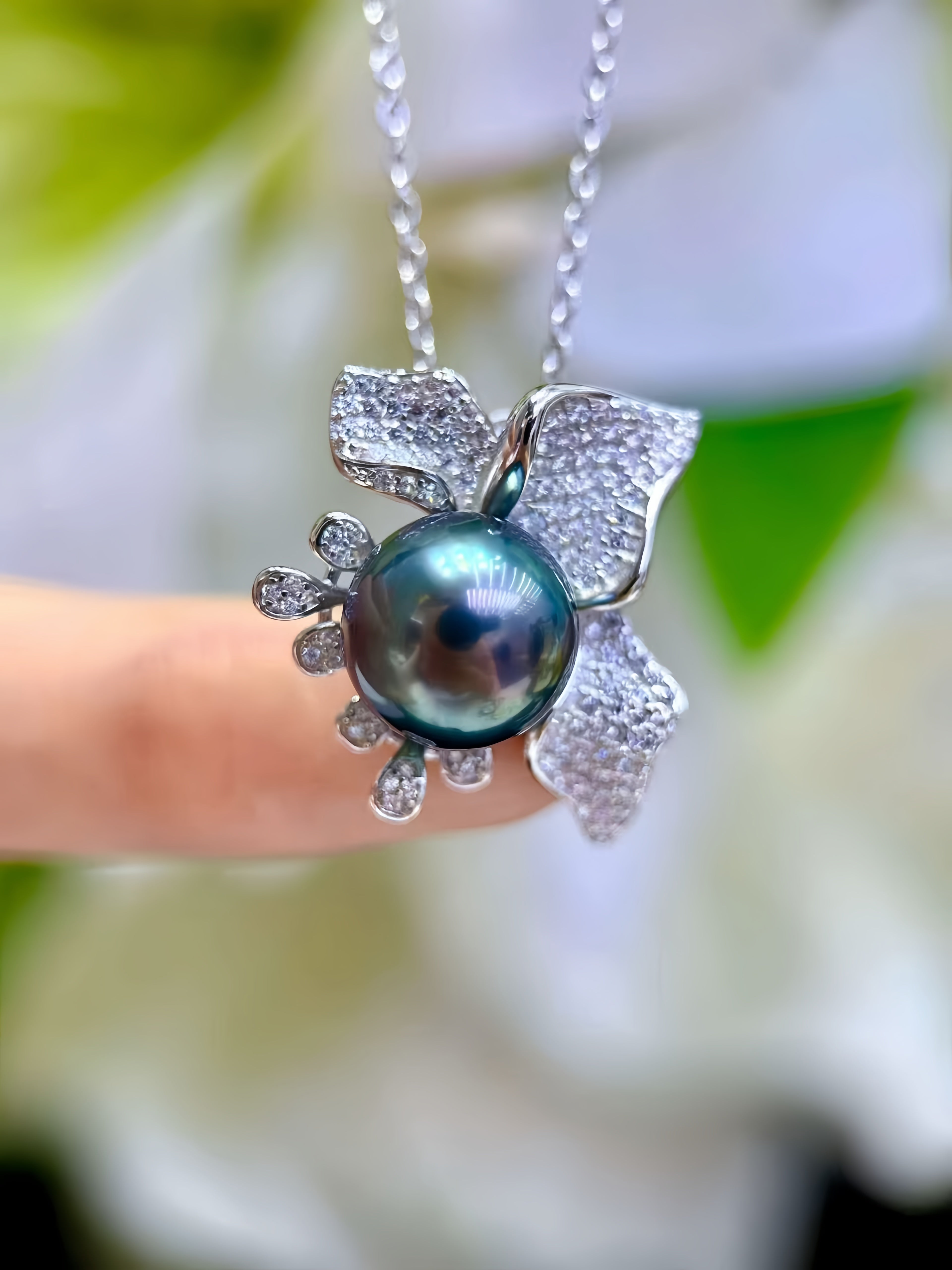 10-11mm Tahitian Pearl Pendant P.02