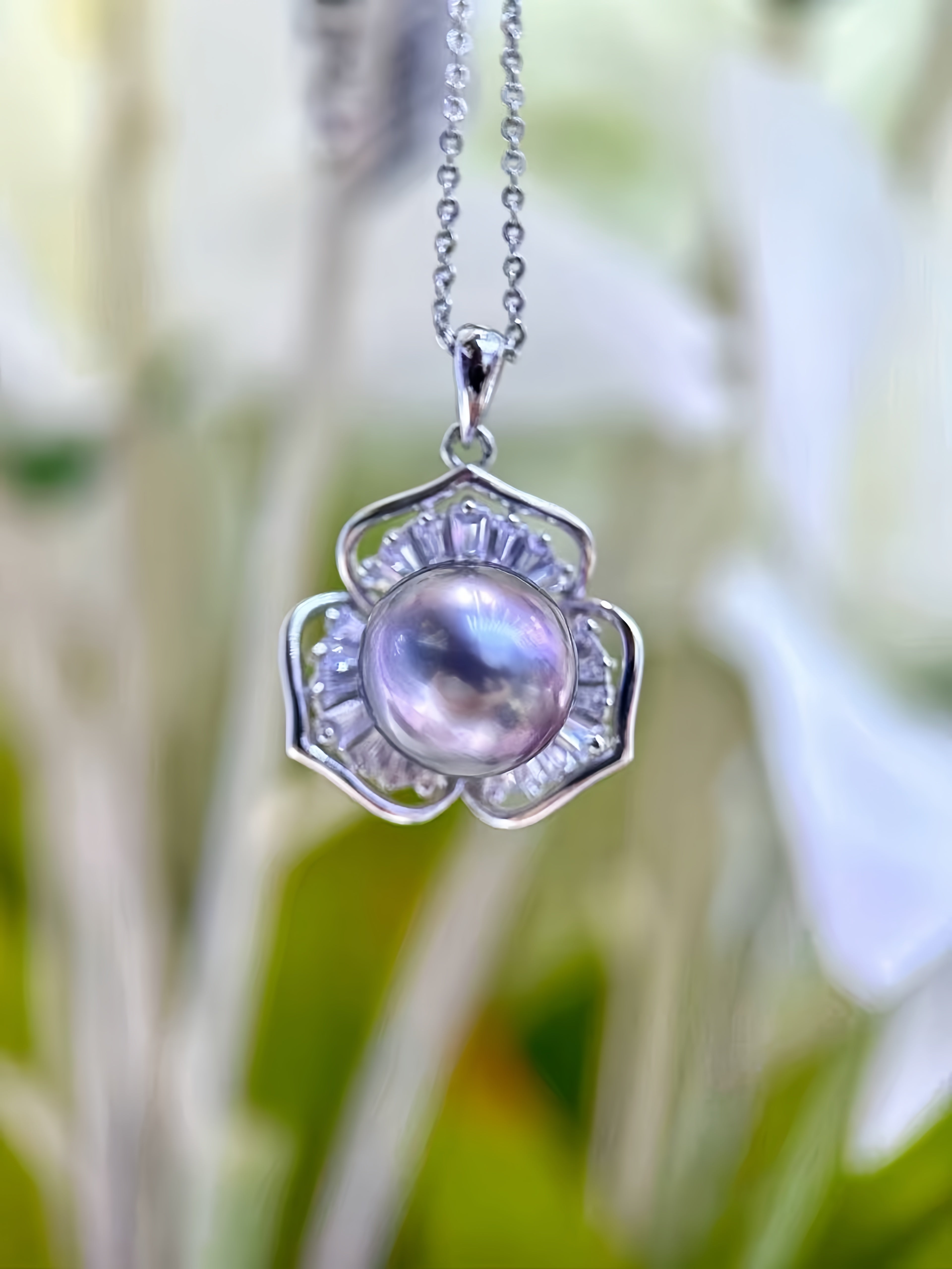 11-12mm Tahitian Pearl Pendant P.01