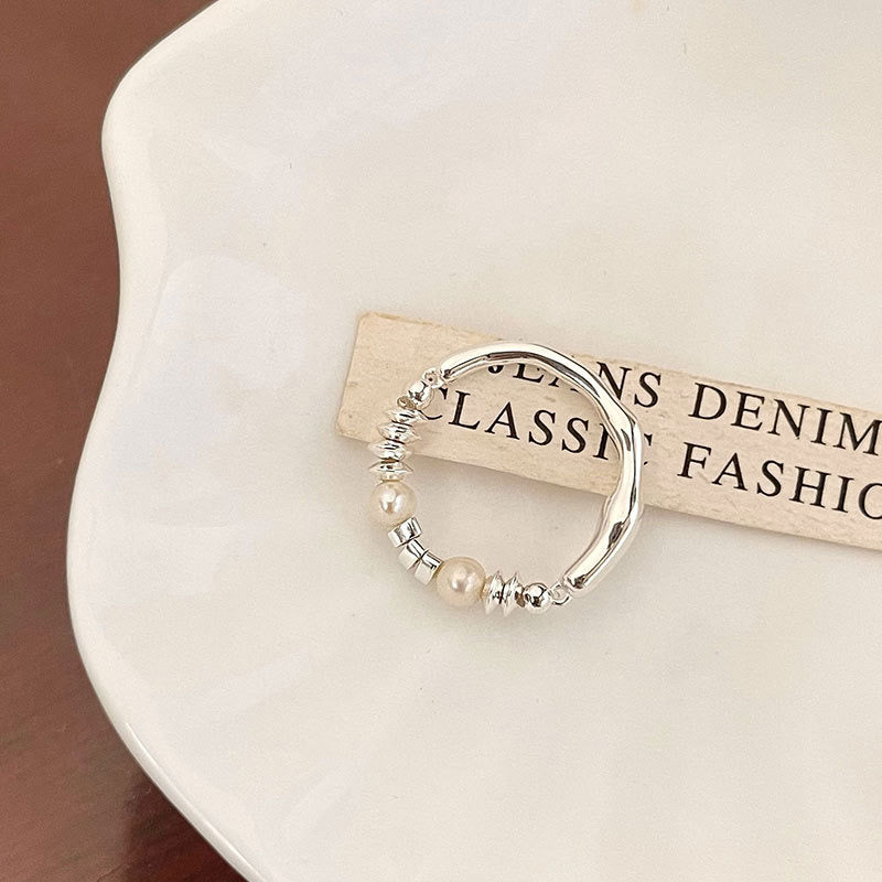 Alya's - Fluid Silver Ring