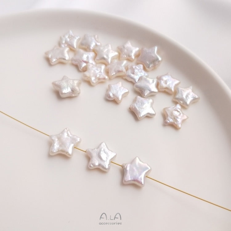 Alya's - Star Pearl Earrings