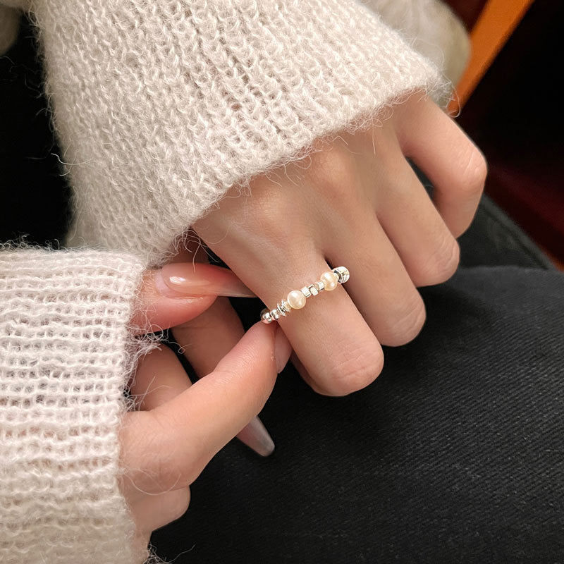 Alya's - Fluid Silver Ring