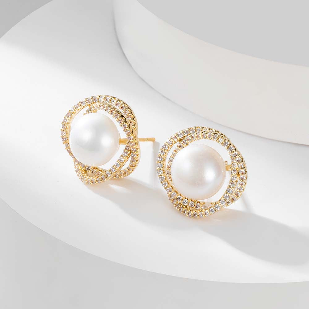 Alya's - Pearl Earrings E.10