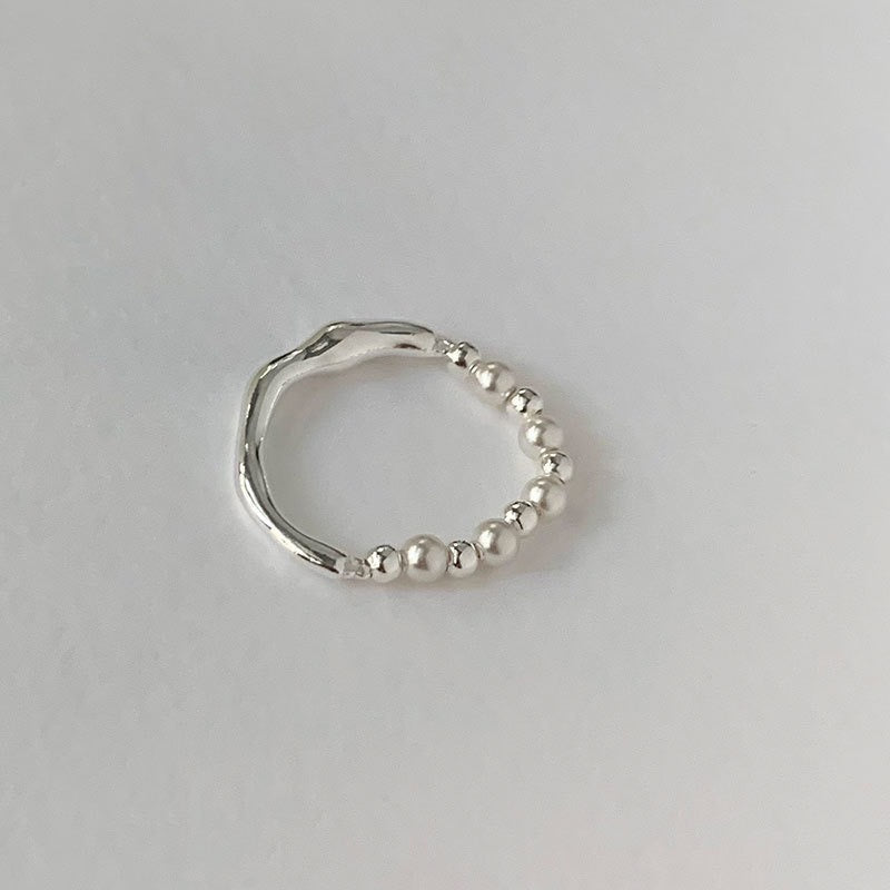 Alya's - Fluid Silver Ring