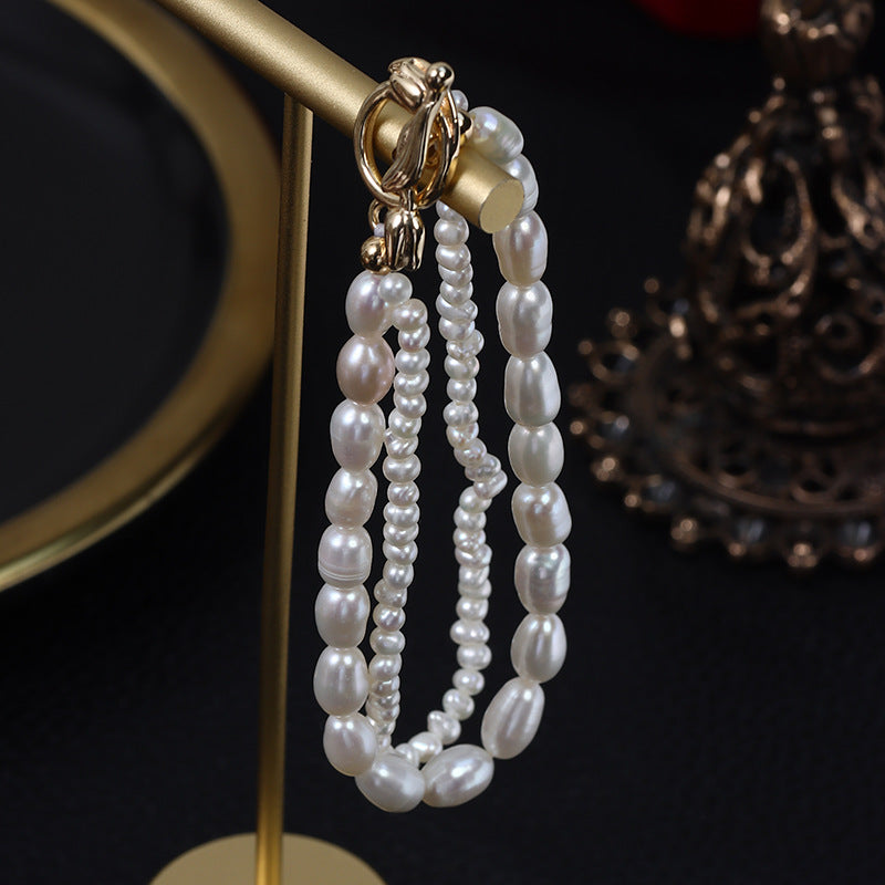 vintage pearl bracelet