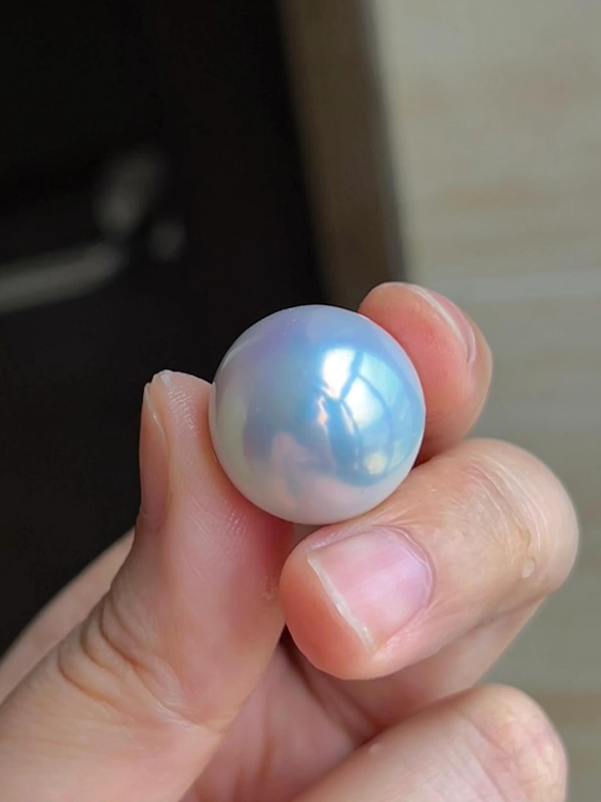 A piece of 19.3mm Edison pearl