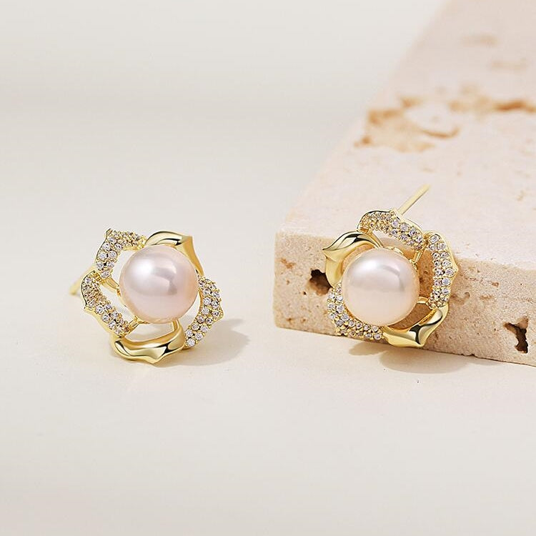 Alya's -  Camellia Earrings