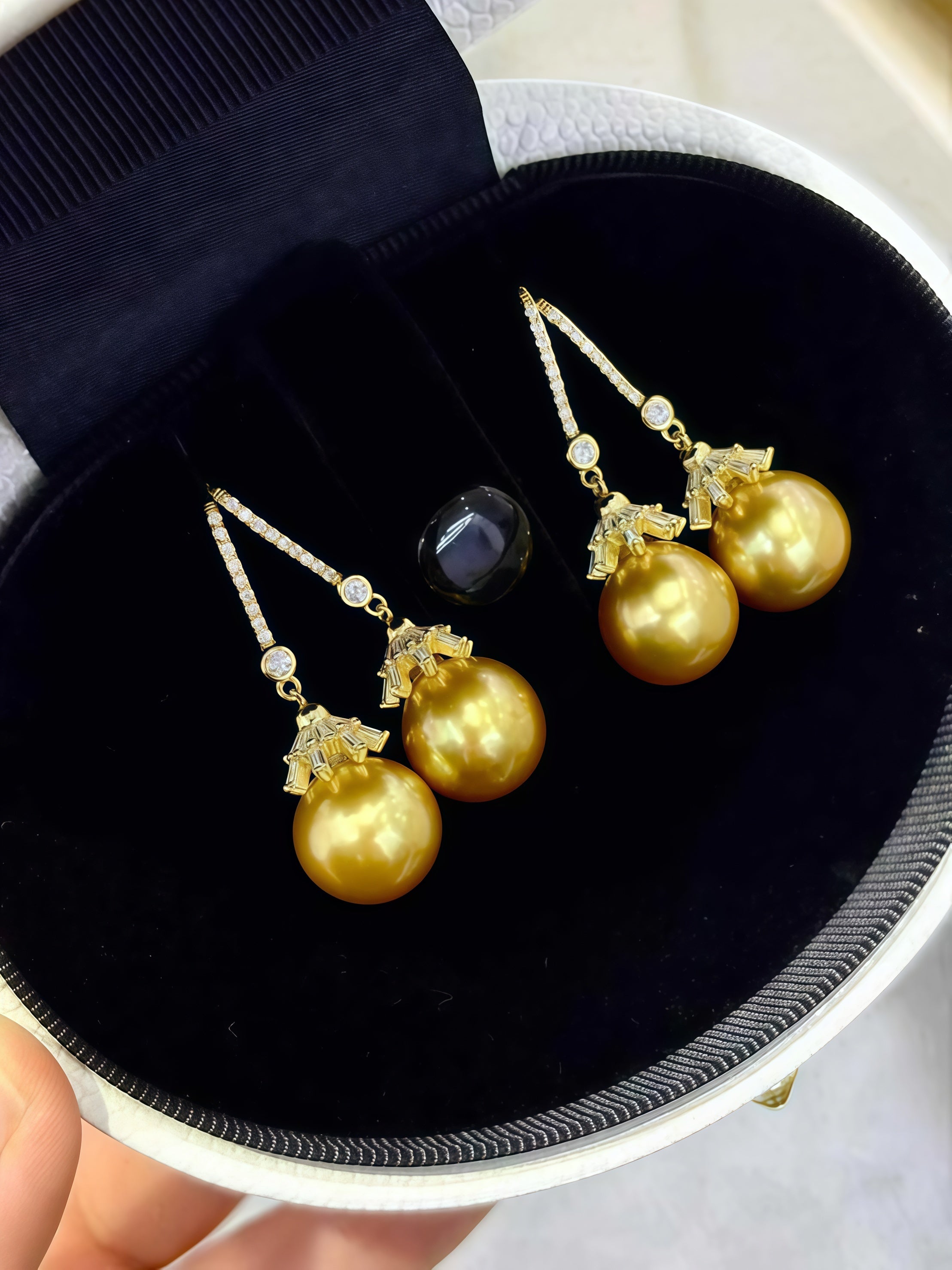 South Sea Gold Earrings No.1