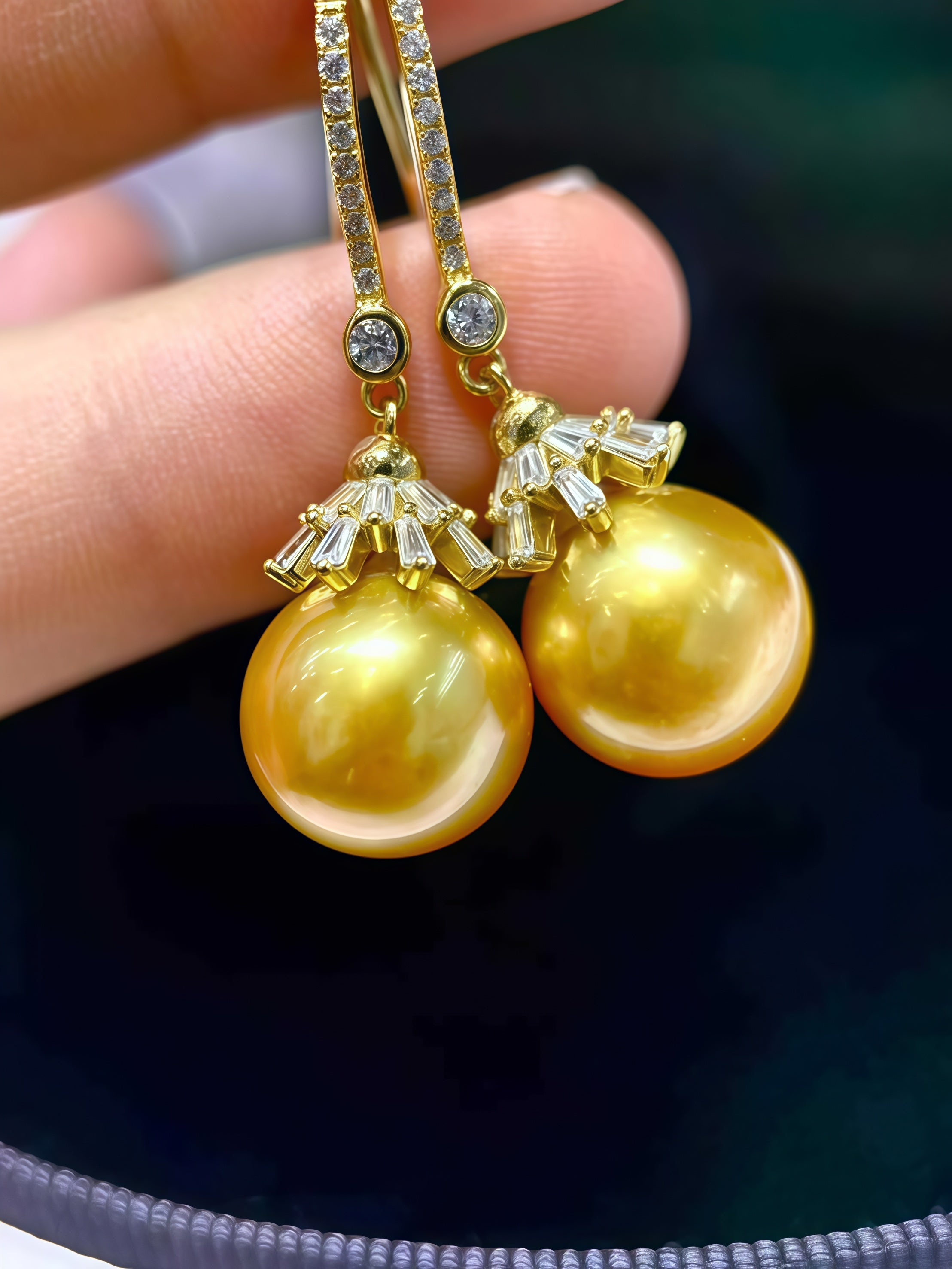 South Sea Gold Earrings No.1