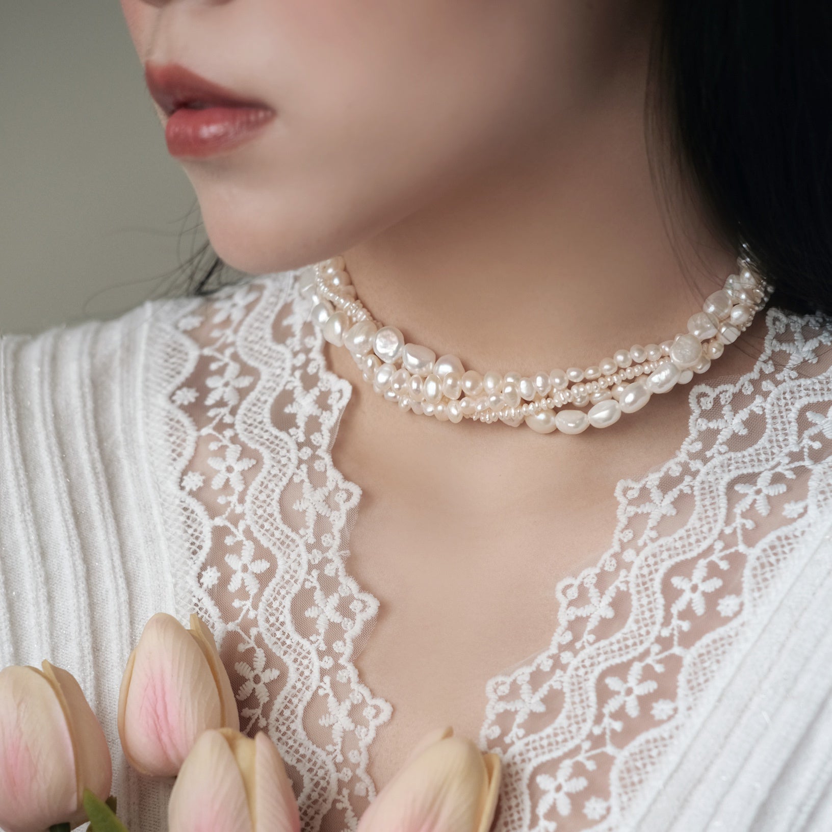 Alya's - Baroque Choker (4 Stranded)