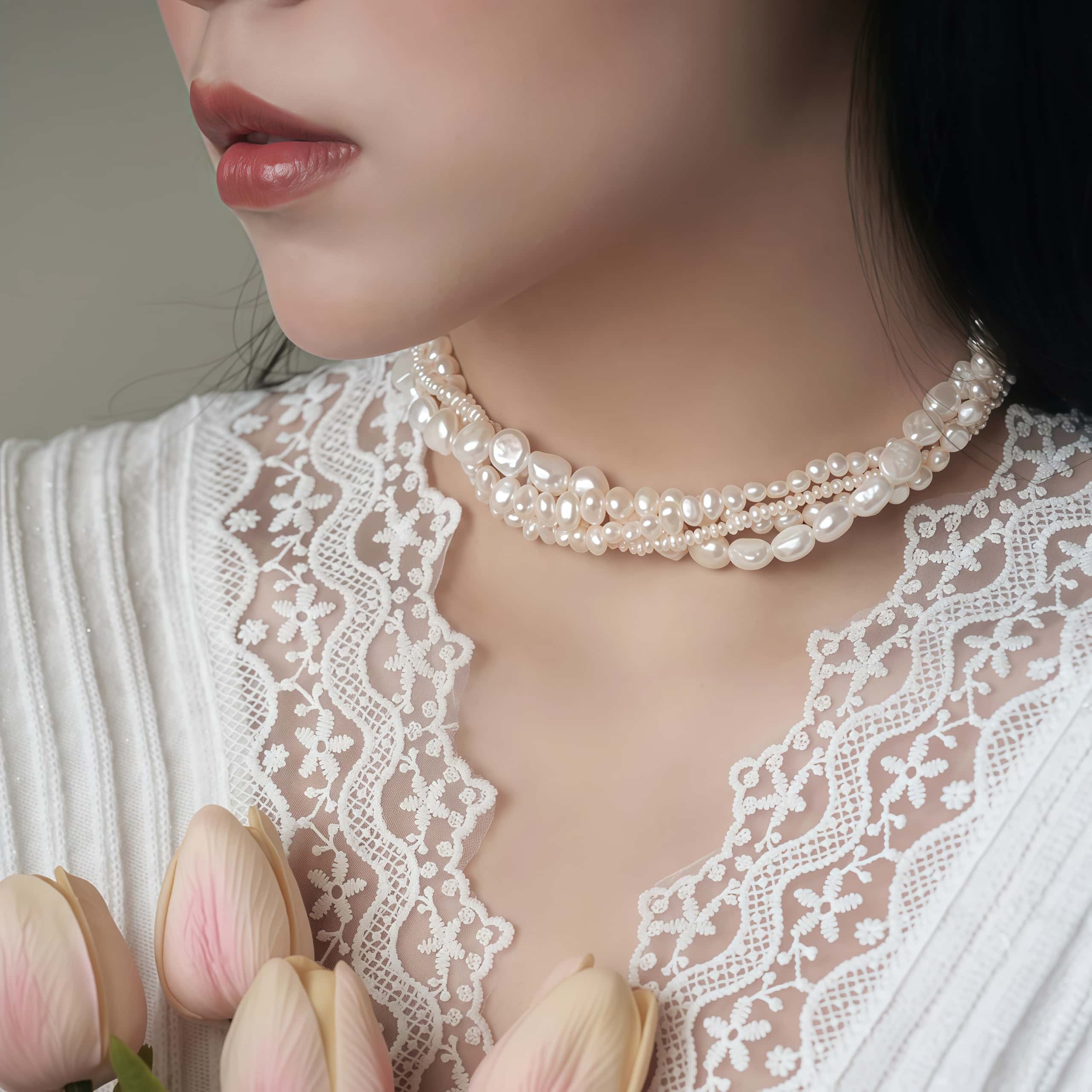 Alya's - Victorian Choker (4 Stranded)