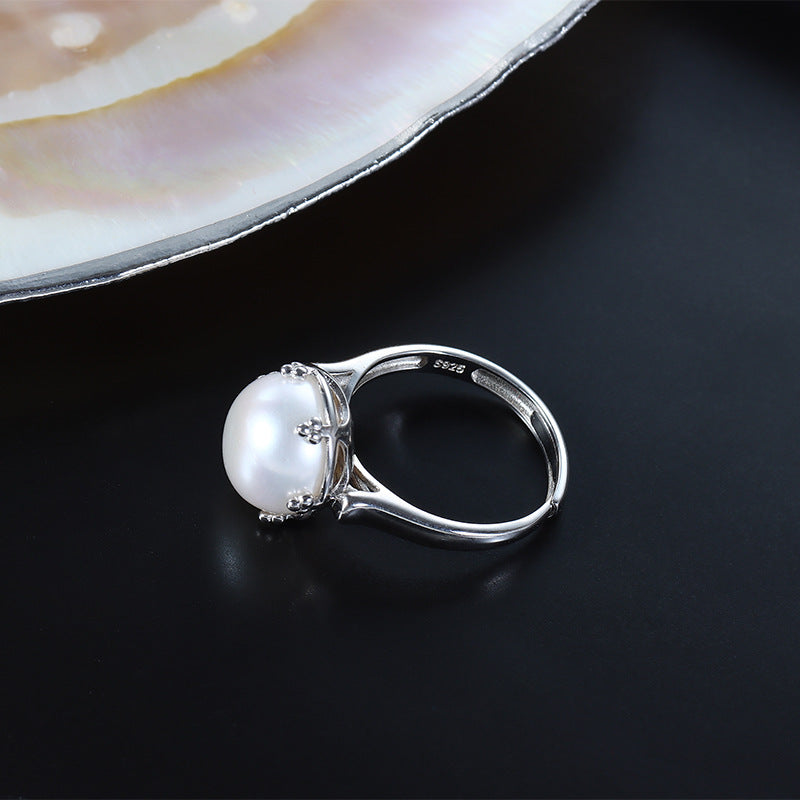 Alya's - Simple Pearl Ring R.02