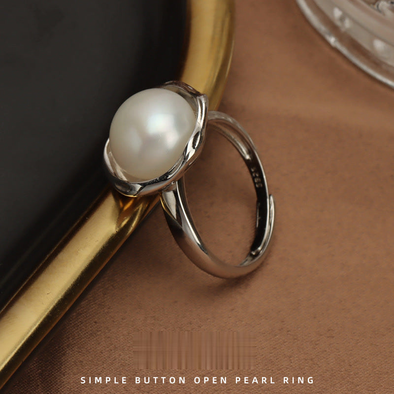 Alya's - Simple Pearl Ring