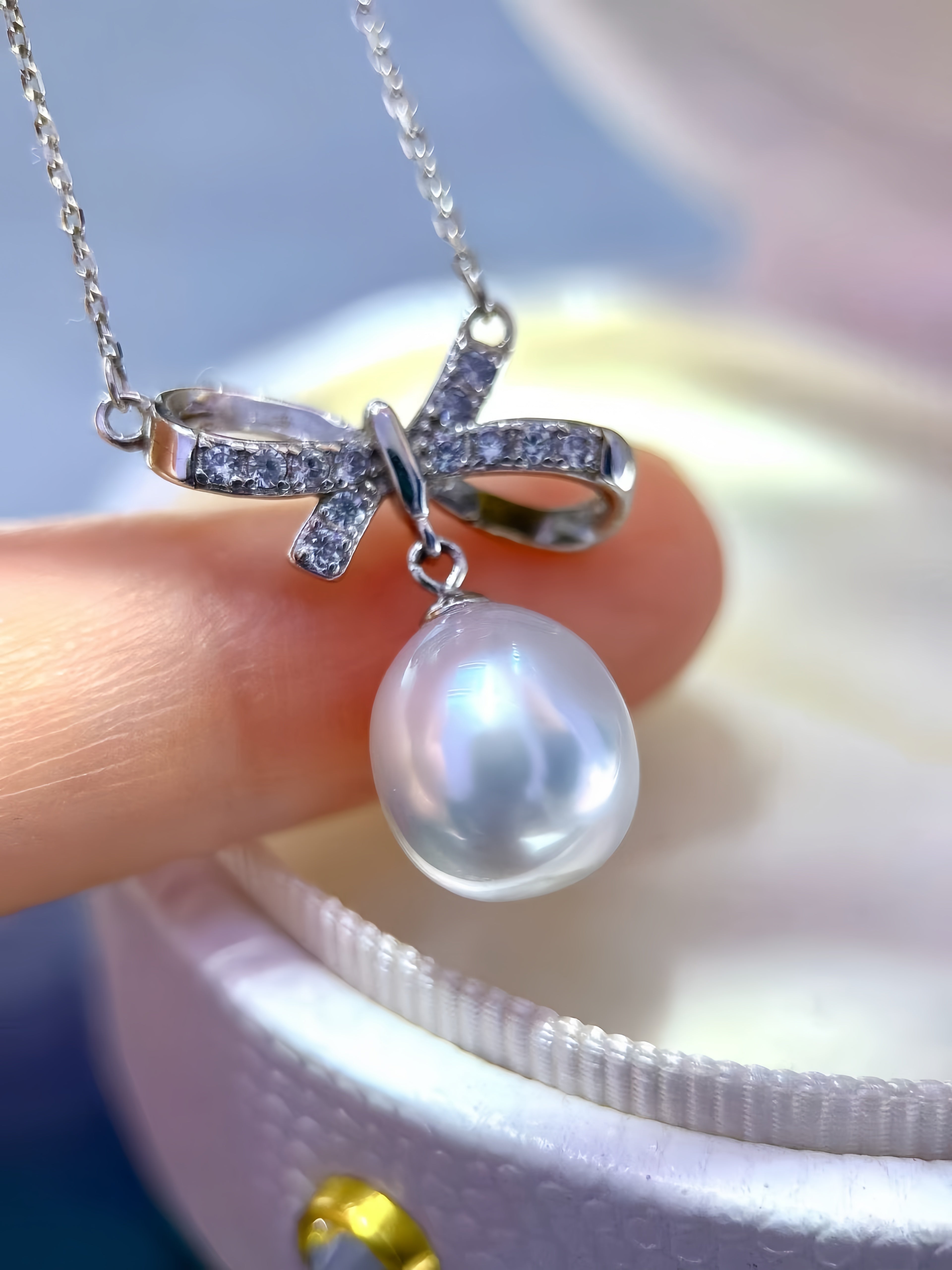 10-11mm Australian White Pearl Pendant P.03