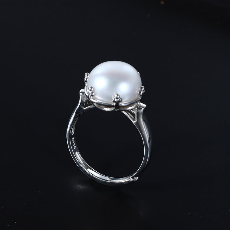 Alya's - Simple Pearl Ring R.02