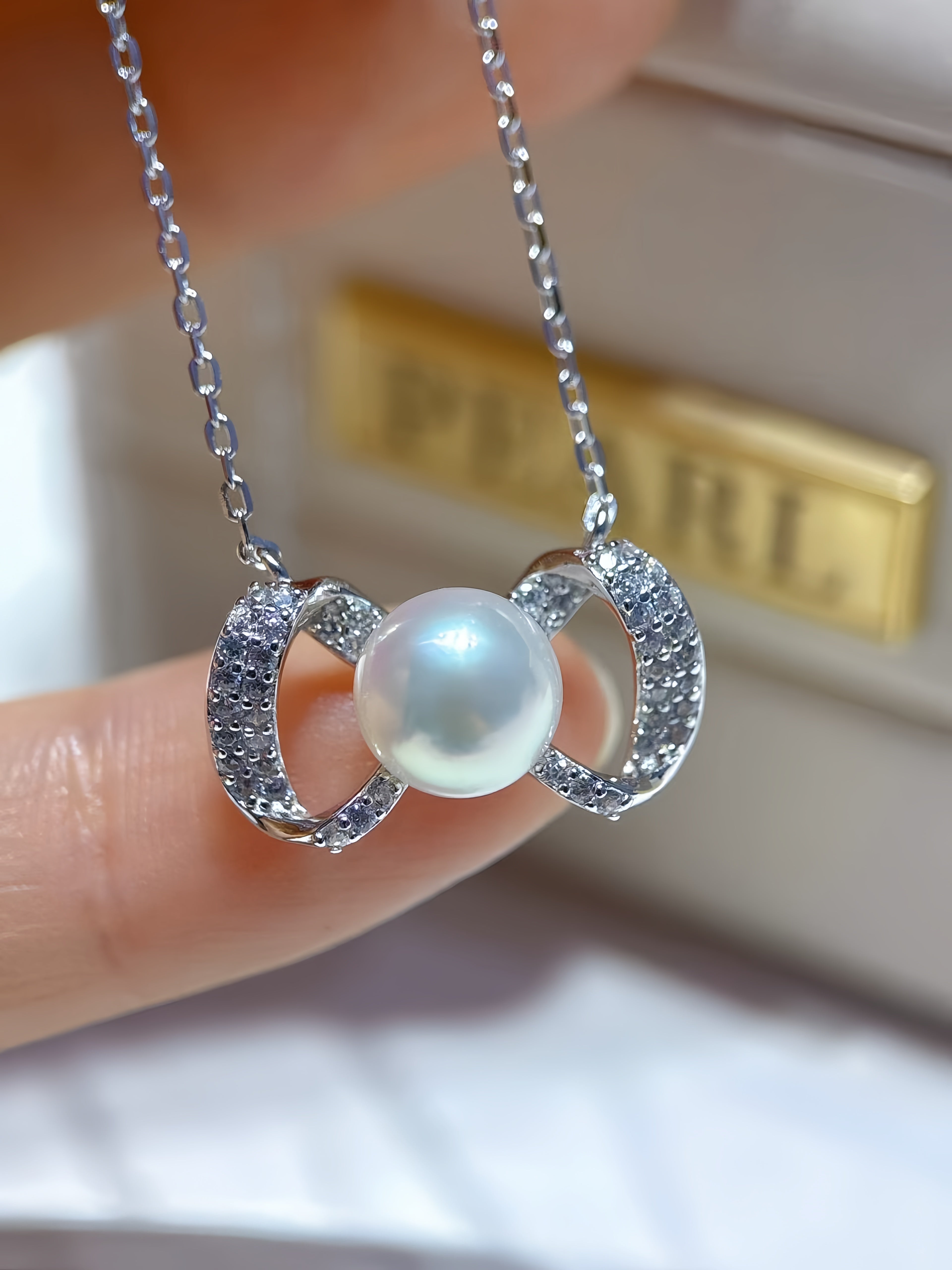 7-8mm Akoya Pearl Pendant P.02
