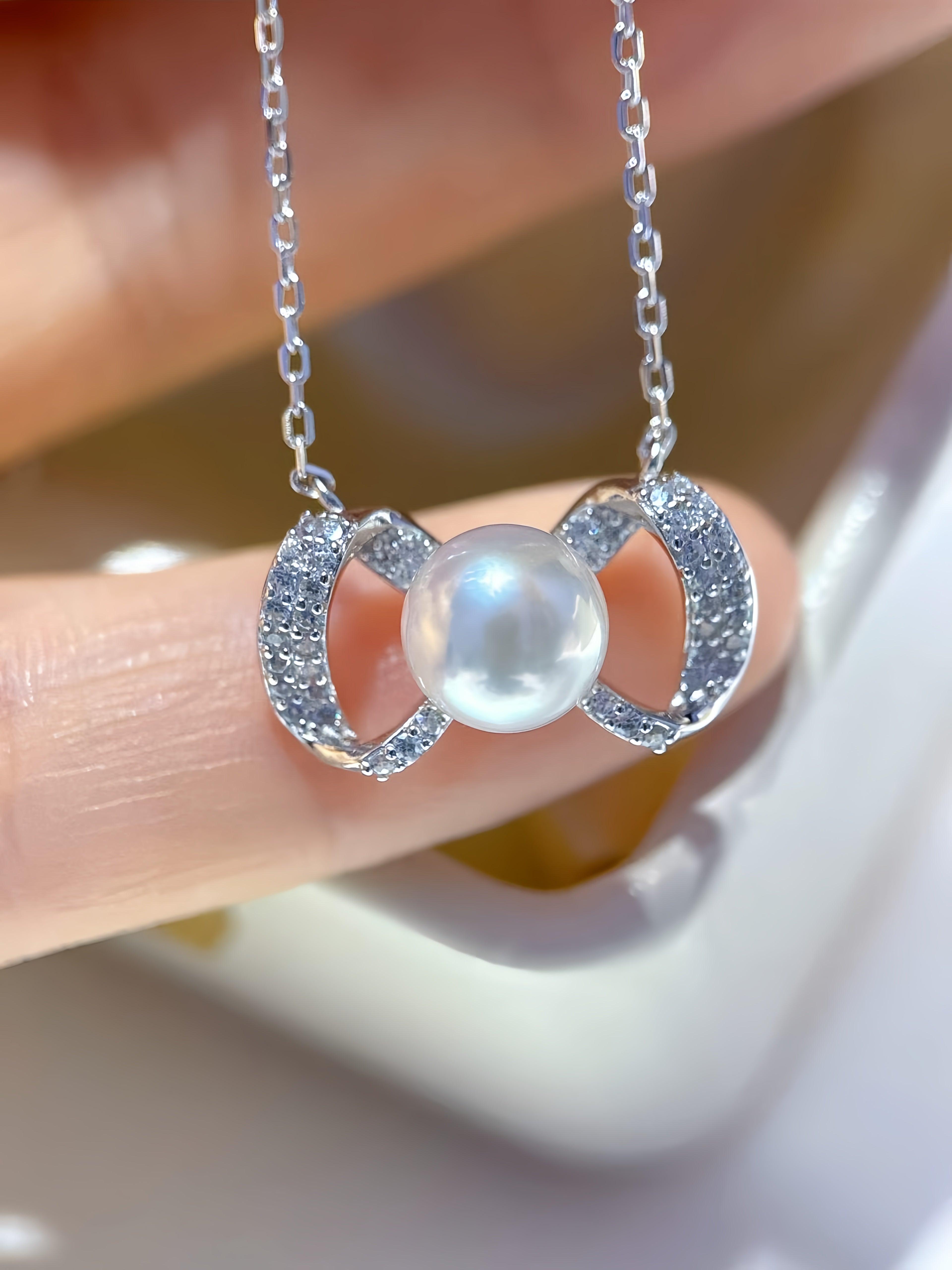 7-8mm Akoya Pearl Pendant P.02